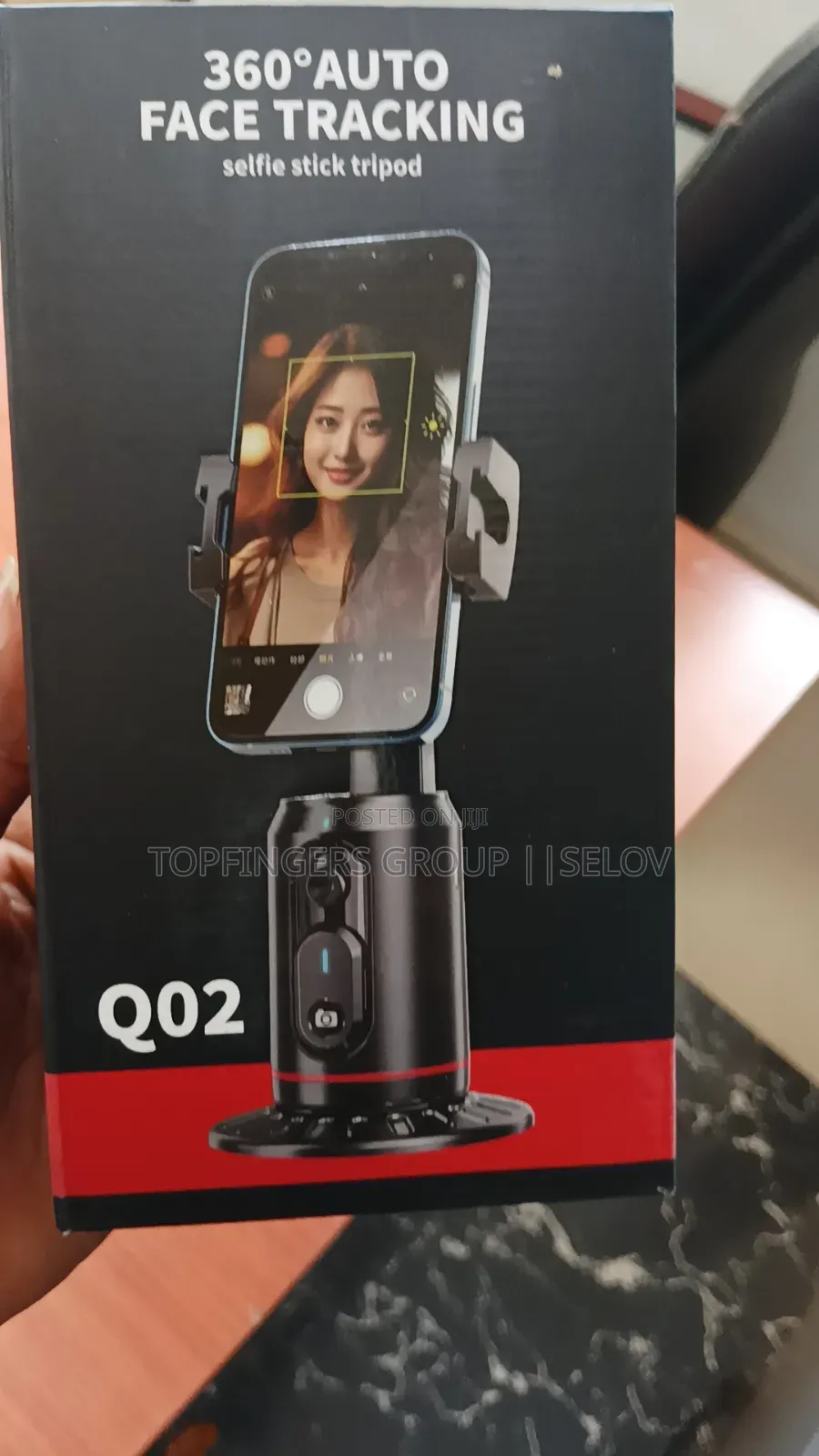 Q02 Ai 360 Face Tracking With 1.2m Tripod Stand