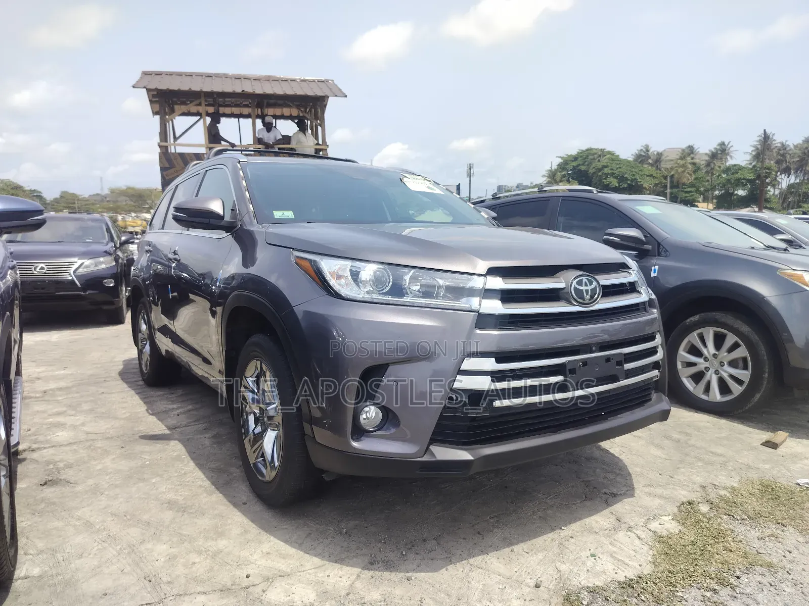 Toyota Highlander 2018 Gray