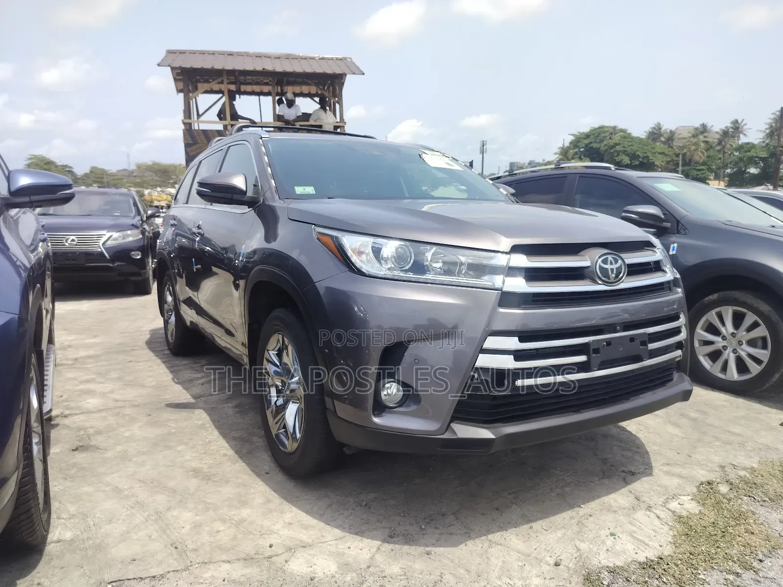 Toyota Highlander 2018 Gray