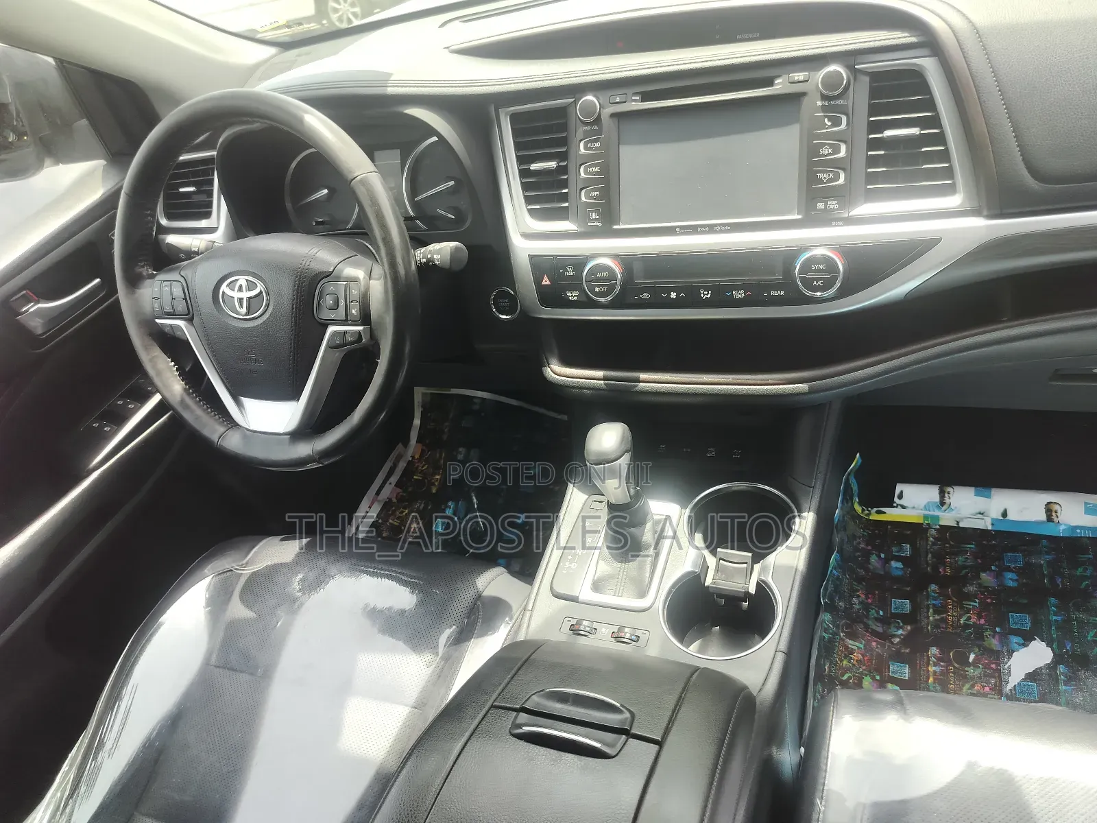 Toyota Highlander 2018 Gray