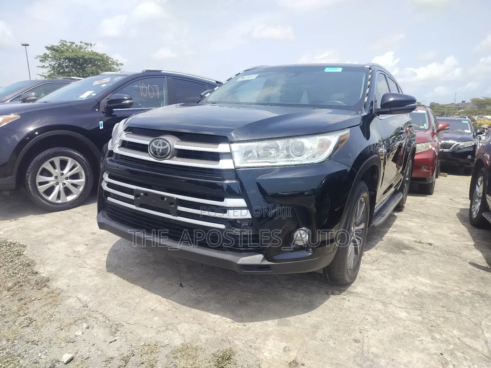 Toyota Highlander Limited 2019 Black