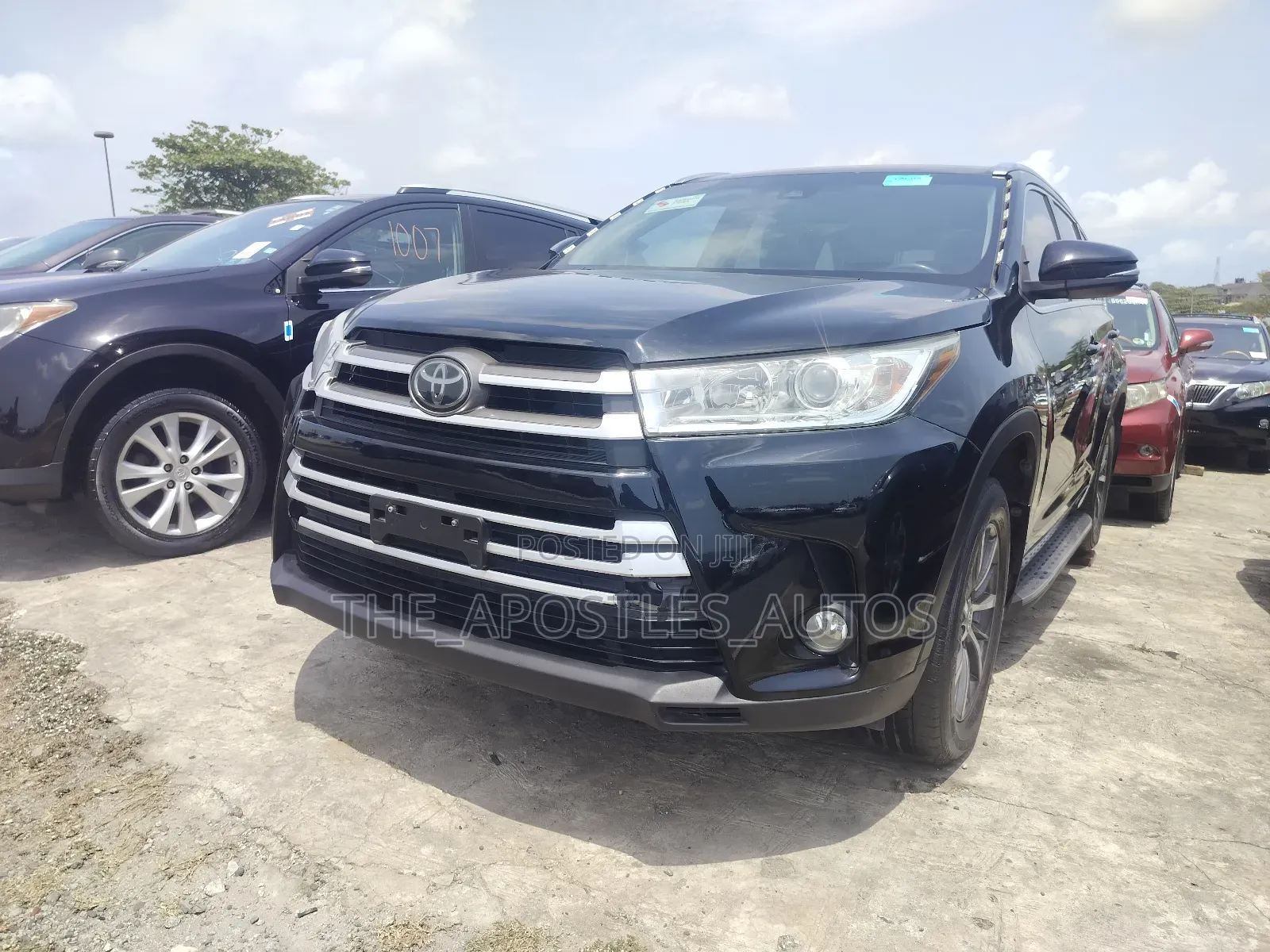 Toyota Highlander XLE 2019 Black