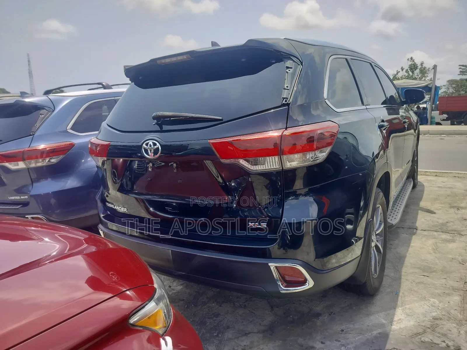 Toyota Highlander XLE 2019 Black