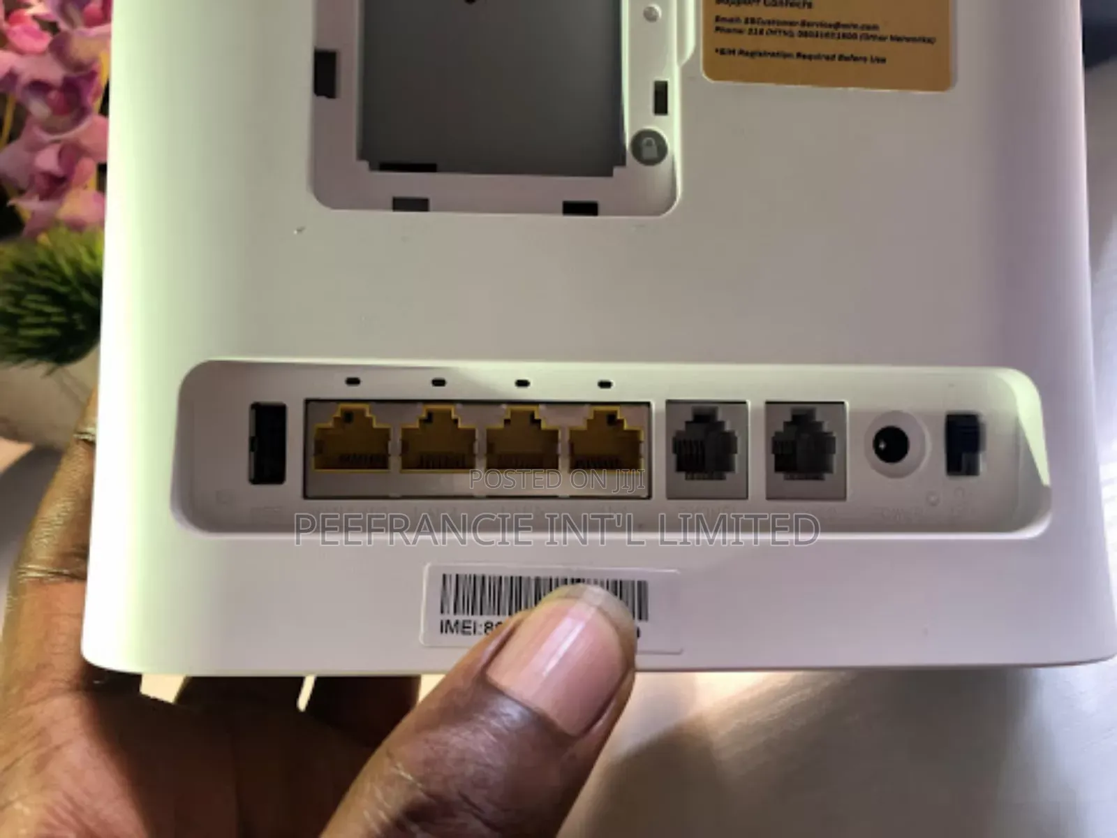 MTN Hynetflex Router.(Uses Only MTN Sim). Fairly Used