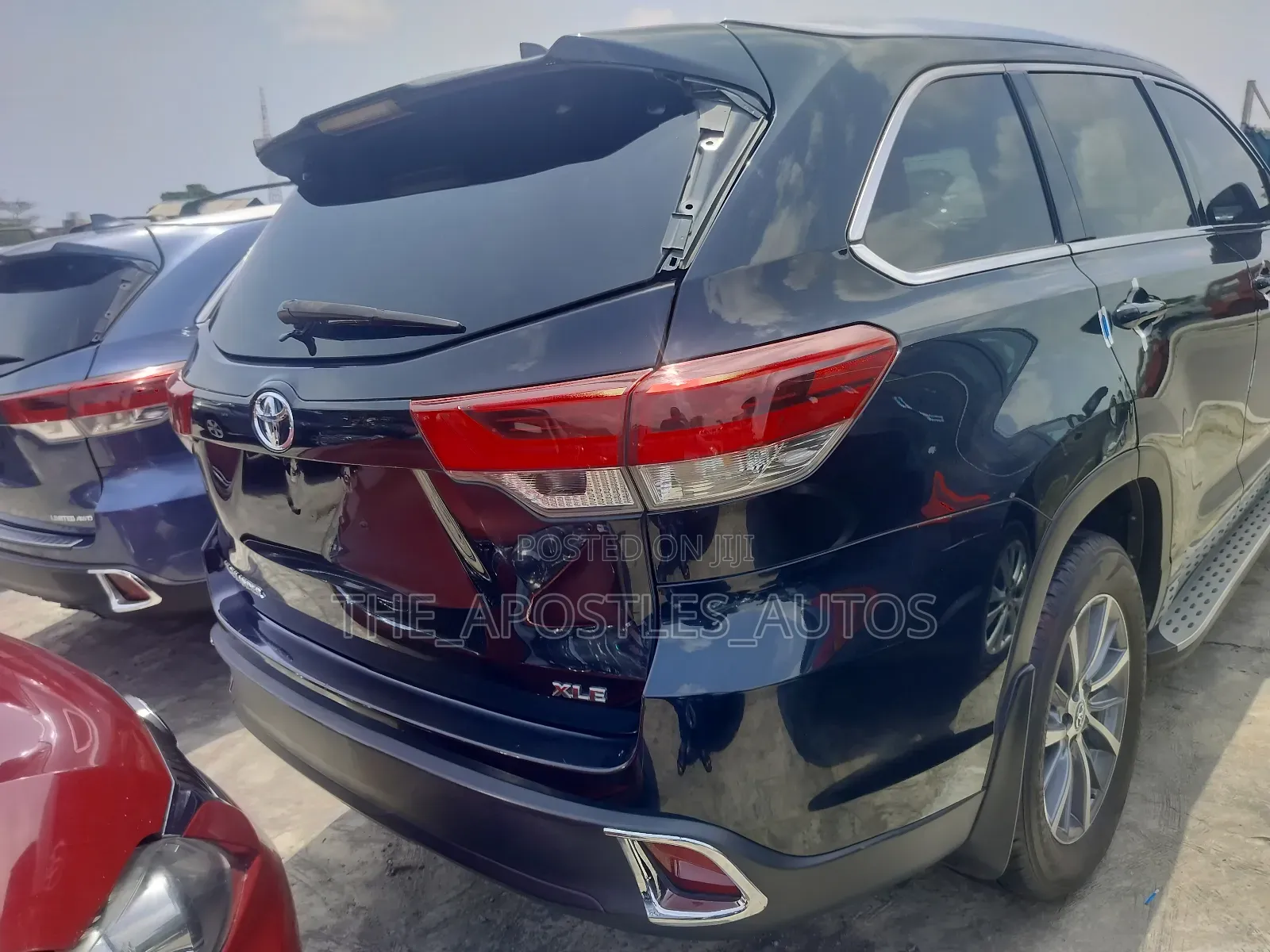 Toyota Highlander SE 2019 Black