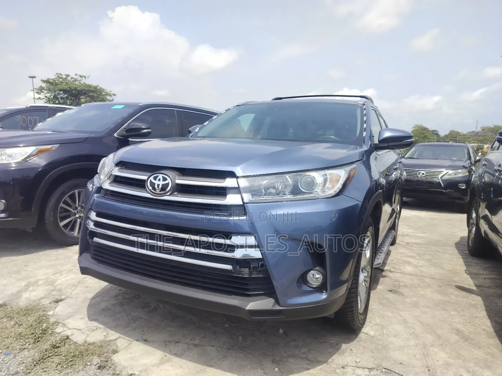 Toyota Highlander 2016 Blue