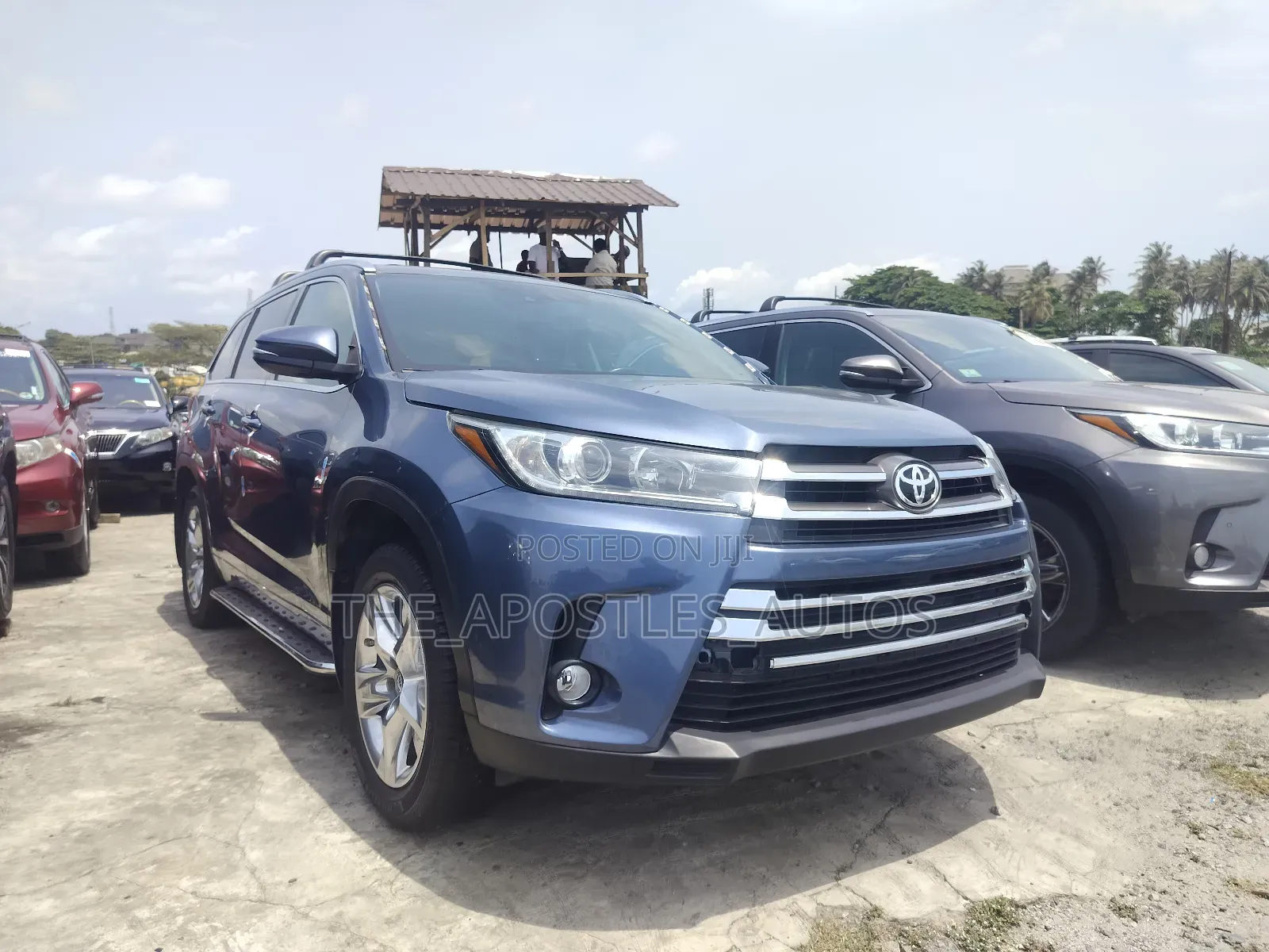 Toyota Highlander 2016 Blue
