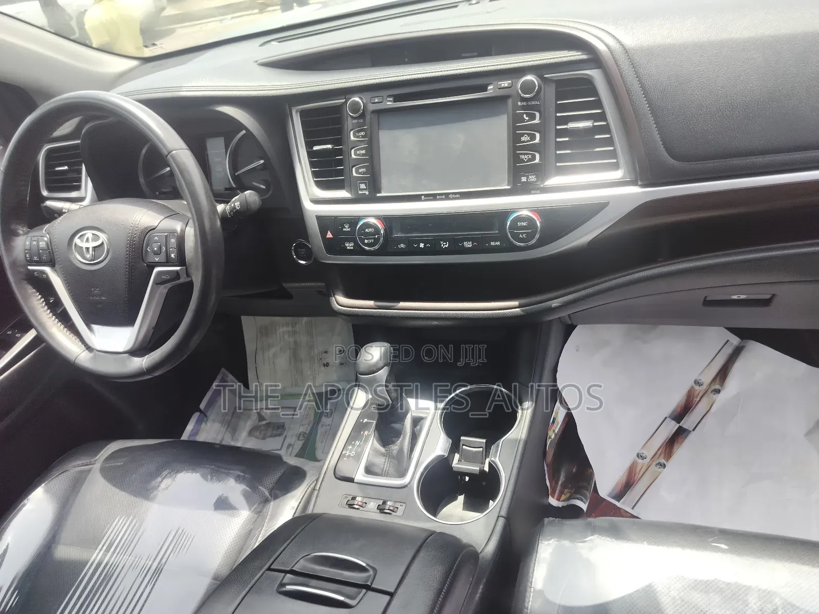 Toyota Highlander 2016 Blue
