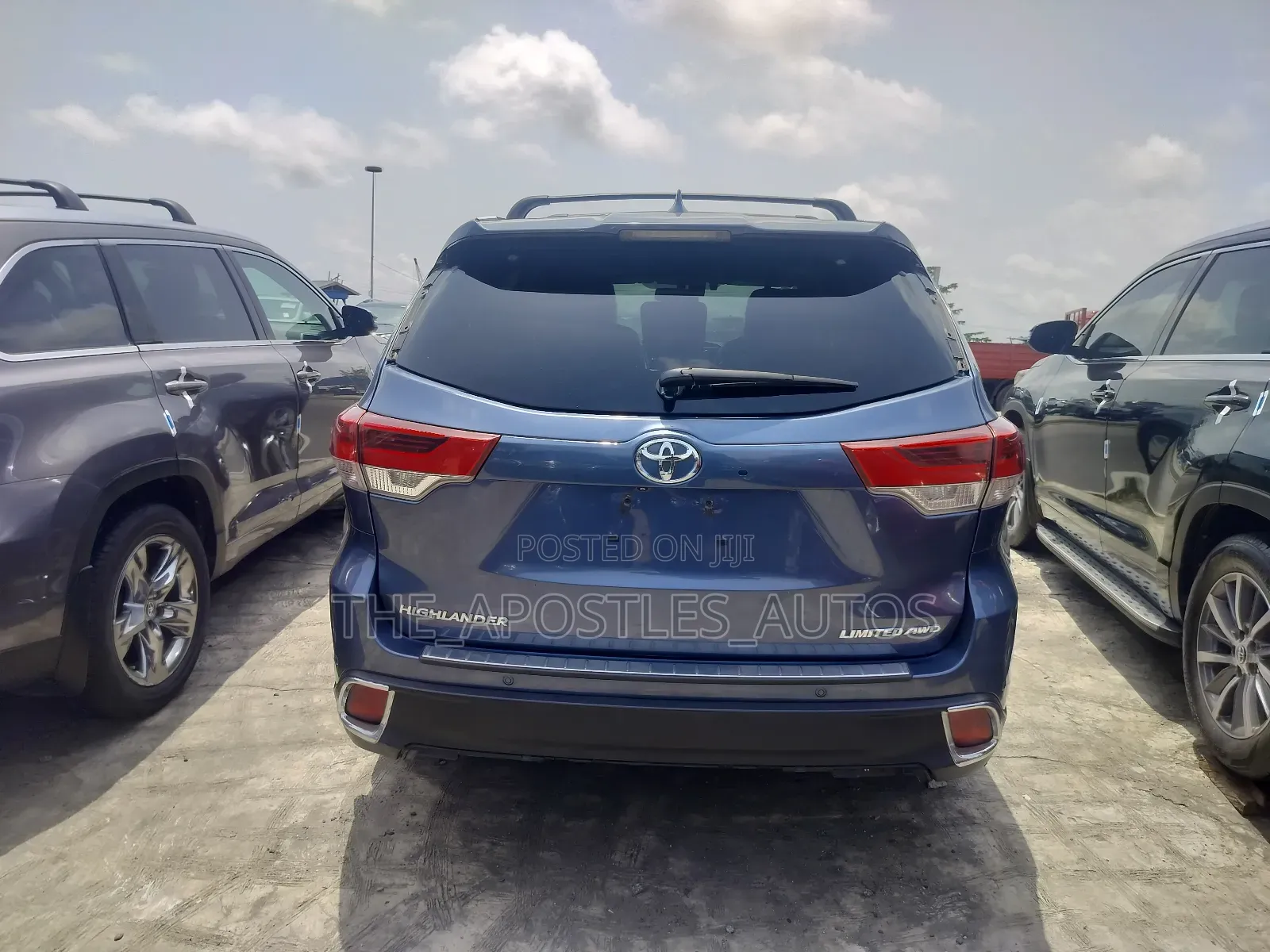 Toyota Highlander 2016 Blue