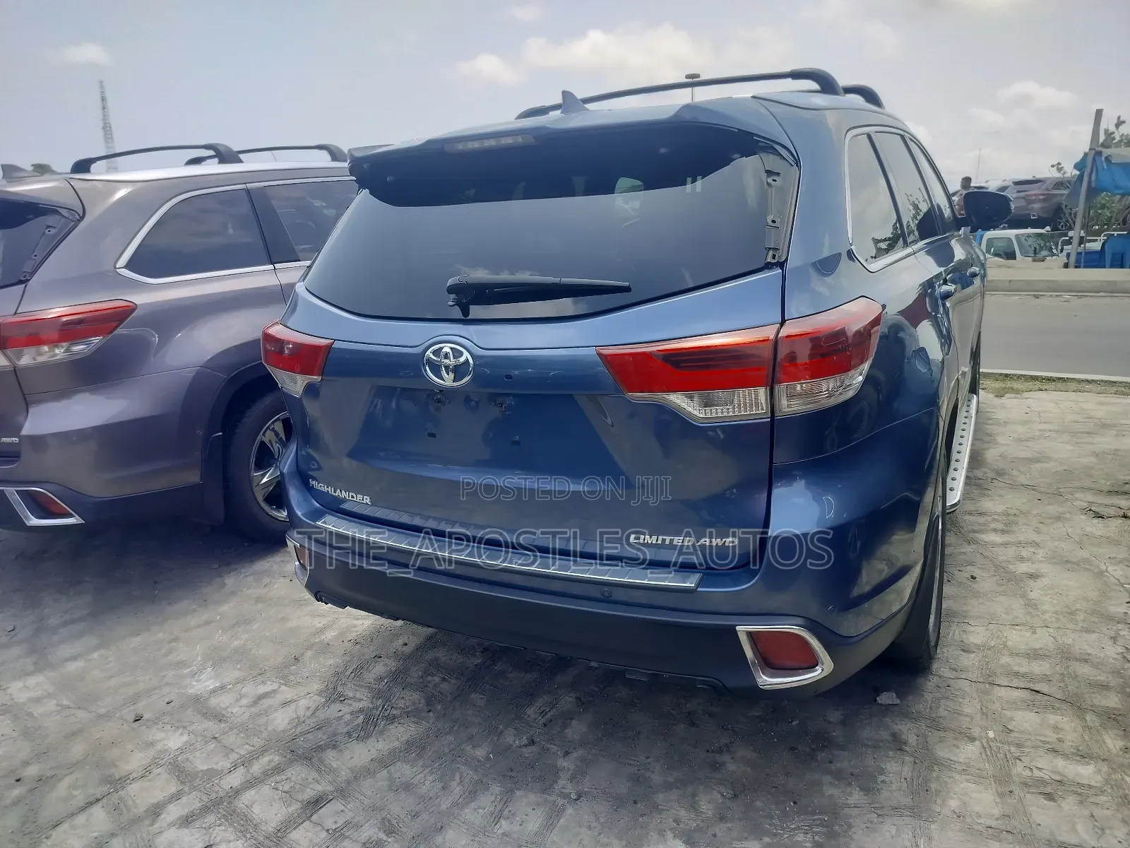 Toyota Highlander 2016 Blue