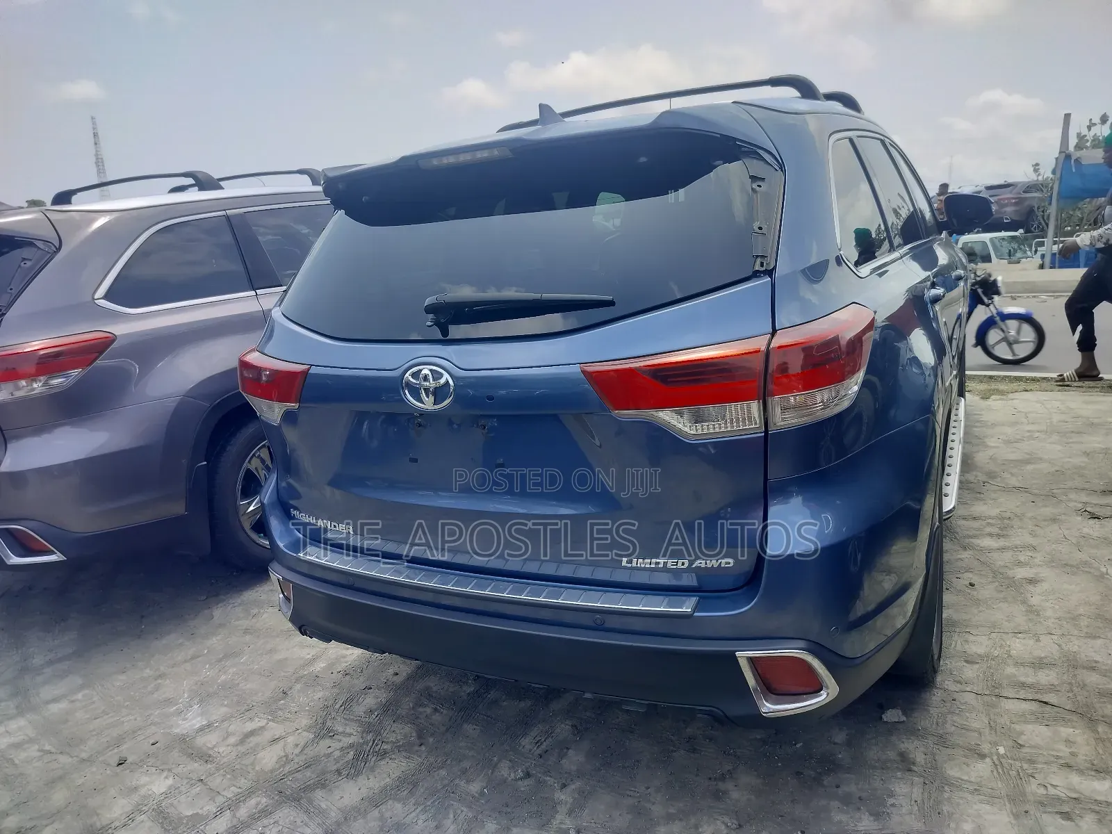 Toyota Highlander 2016 Blue