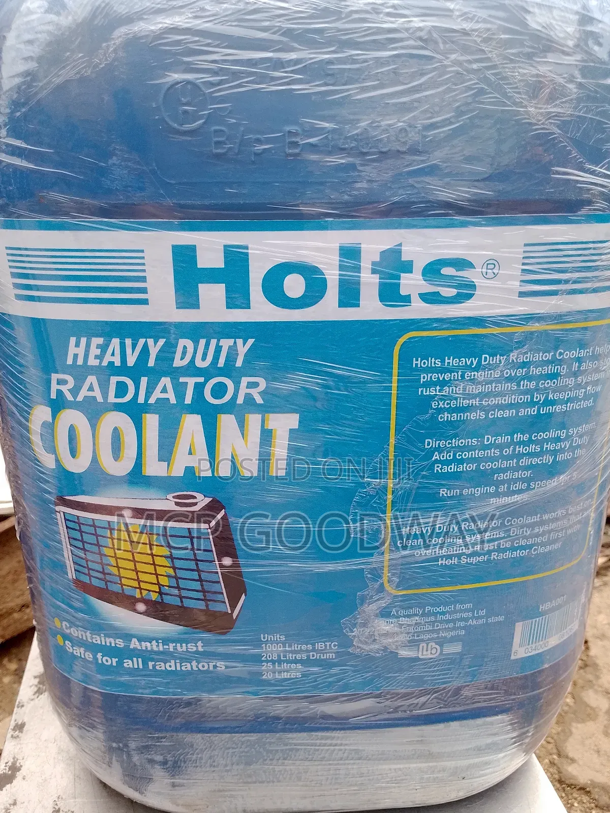 Heavy Duty Radiator Coolant Holts