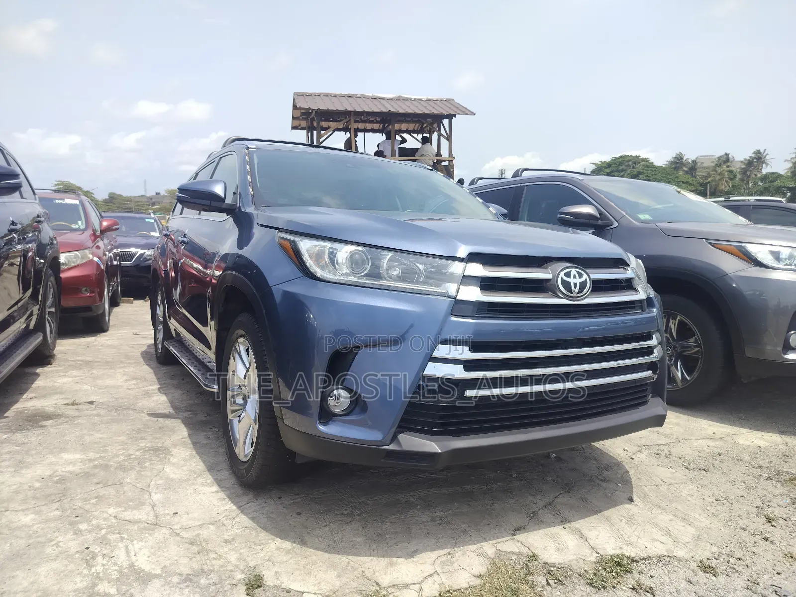 Toyota Highlander 2015 Blue