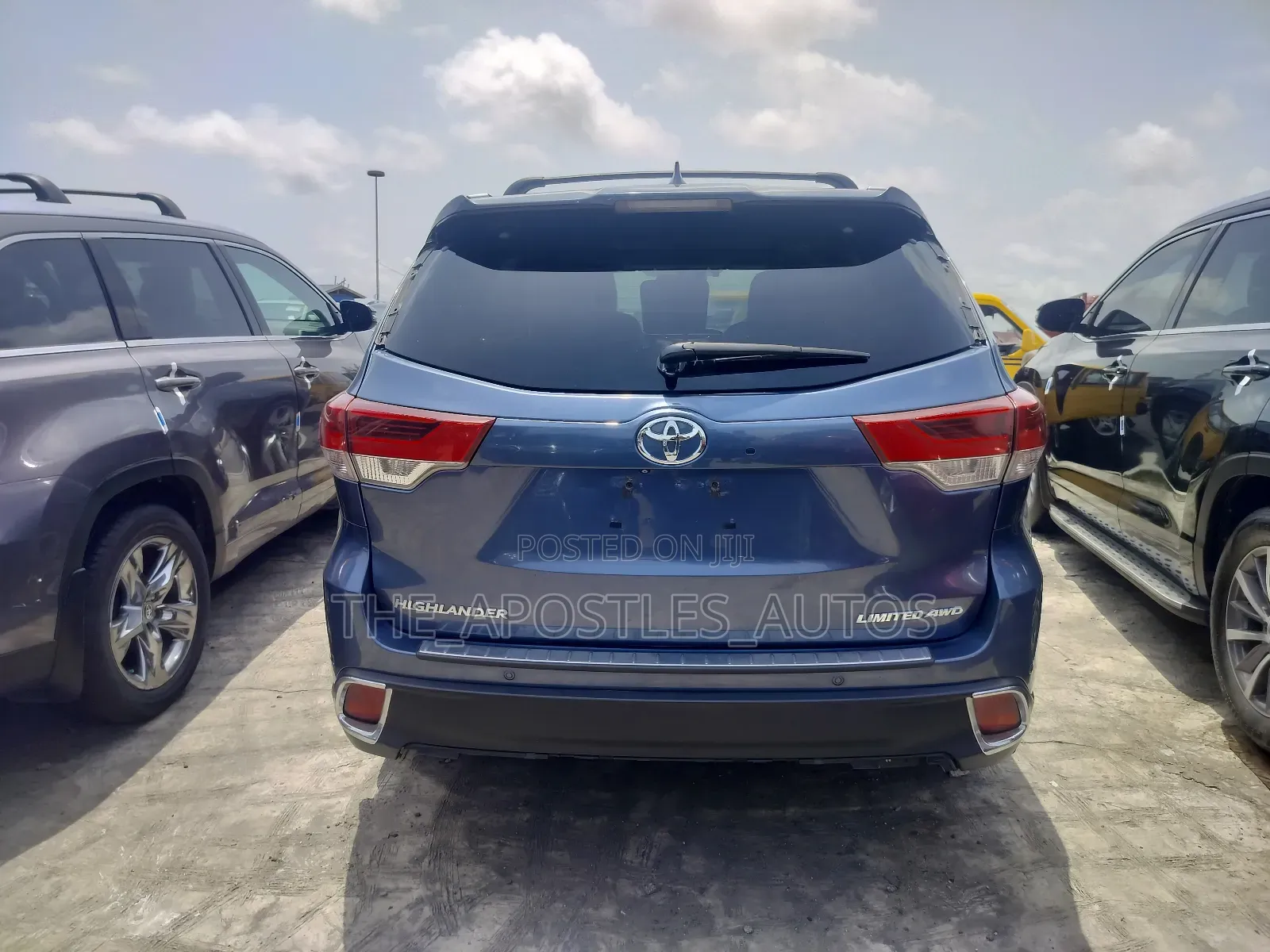 Toyota Highlander 2015 Blue