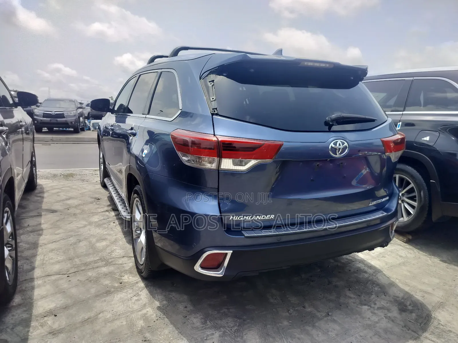 Toyota Highlander 2015 Blue