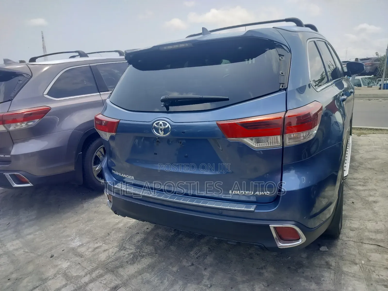 Toyota Highlander 2015 Blue