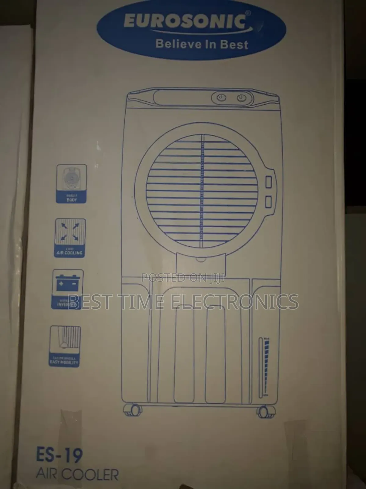 55ltrs Eurosonic Electrical Air Cooler