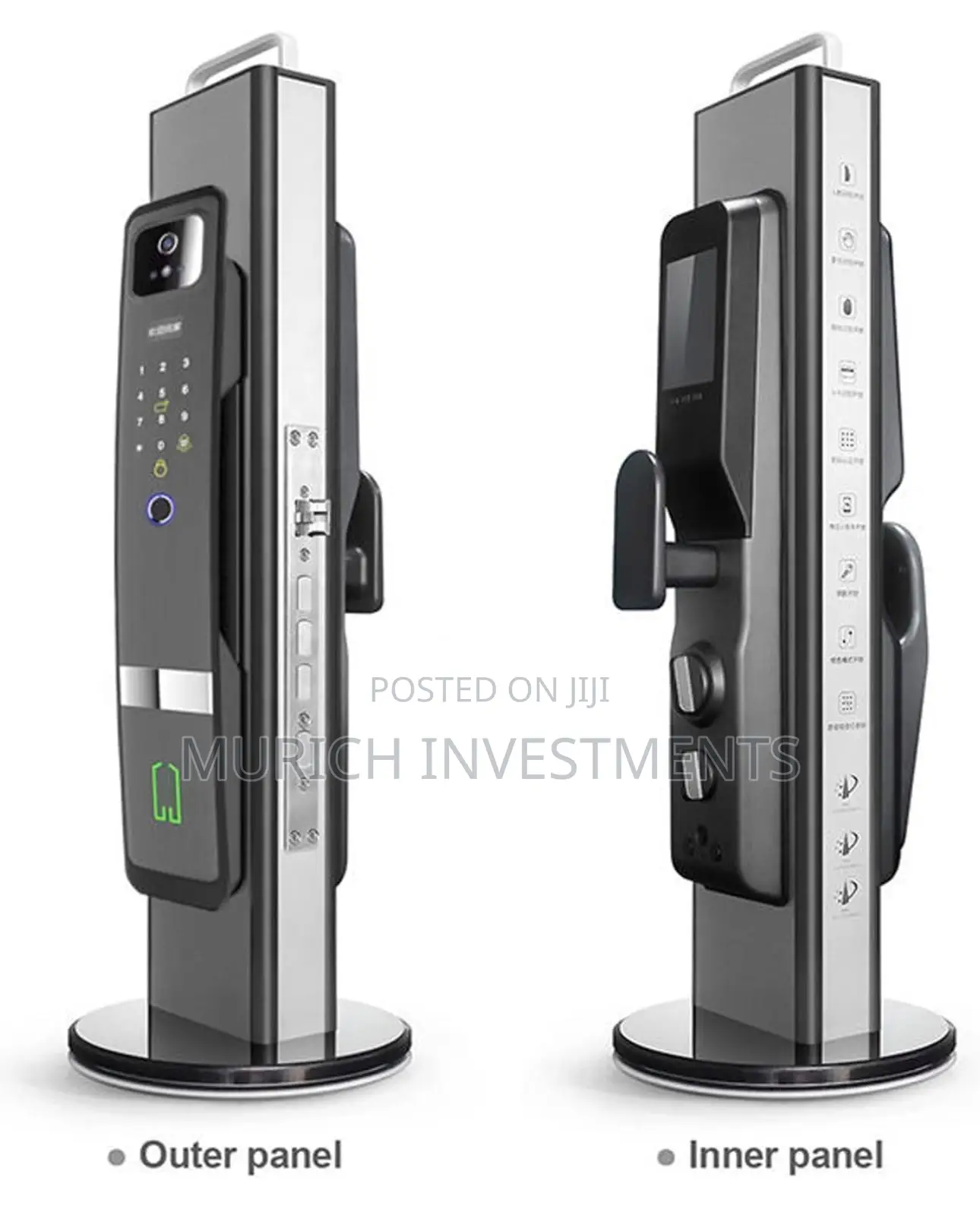 3d Face Smart Lock Camera Fingerprint App Control Door Lock