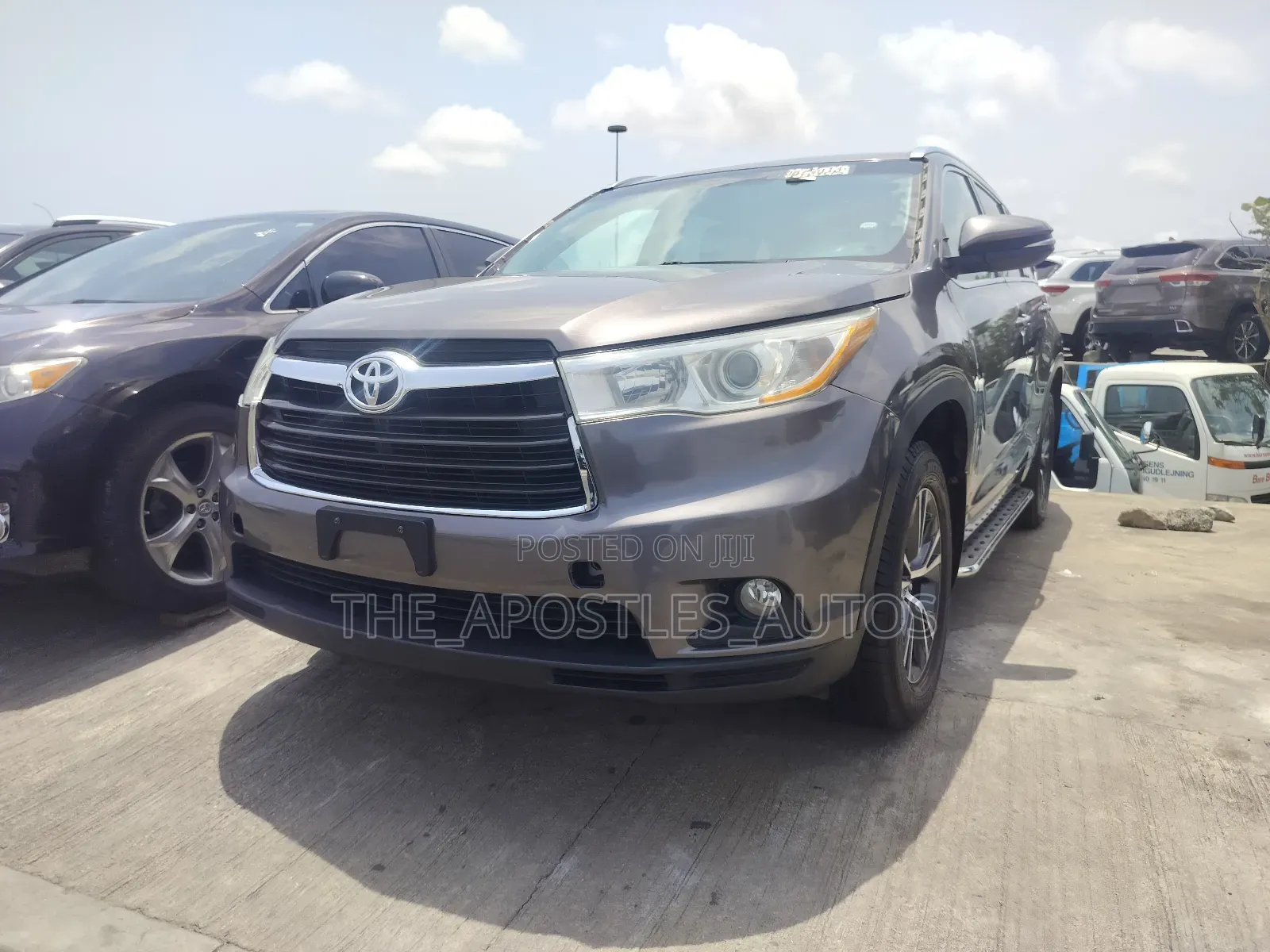 Toyota Highlander 2016 Gray