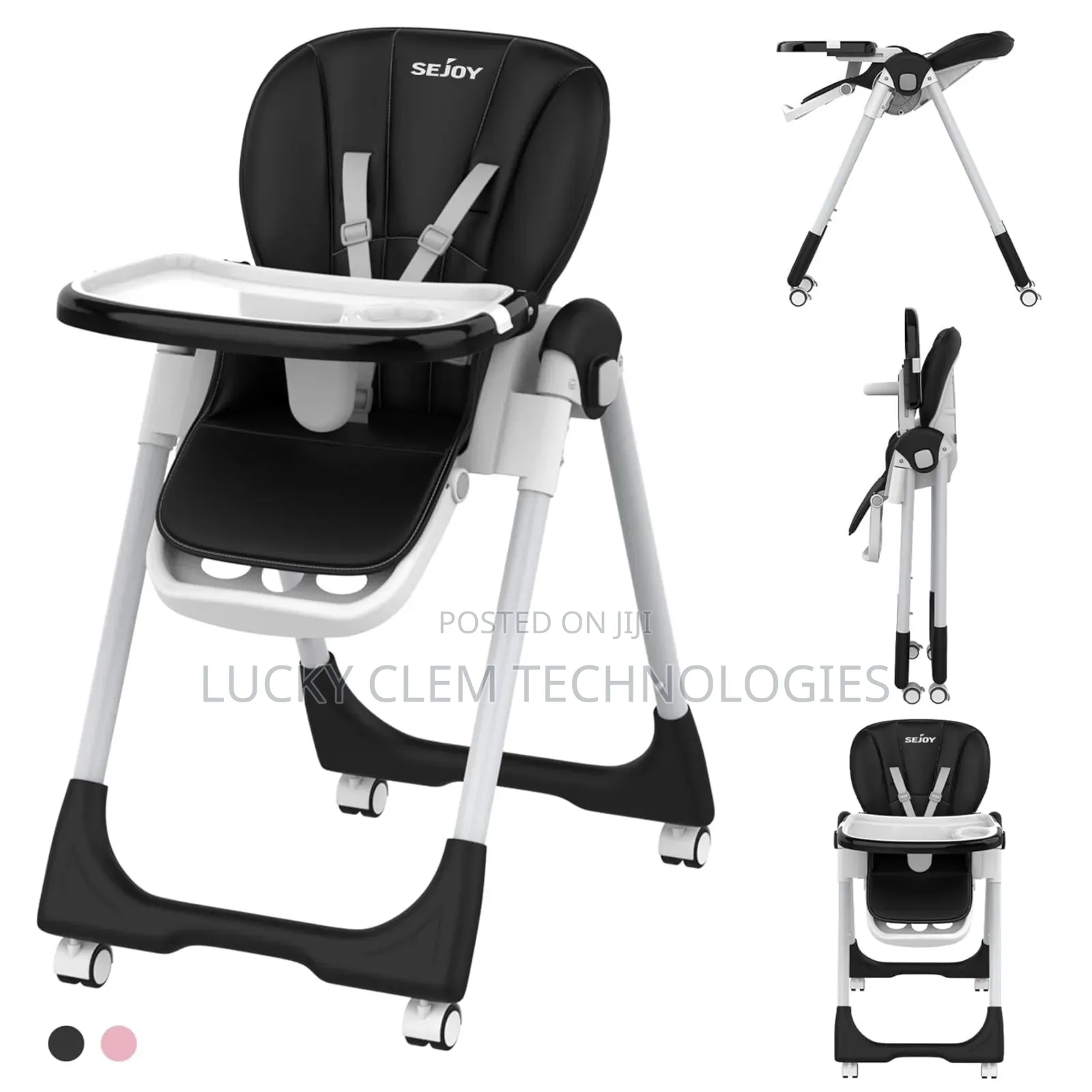 Adjustable Baby High Feeding Chair