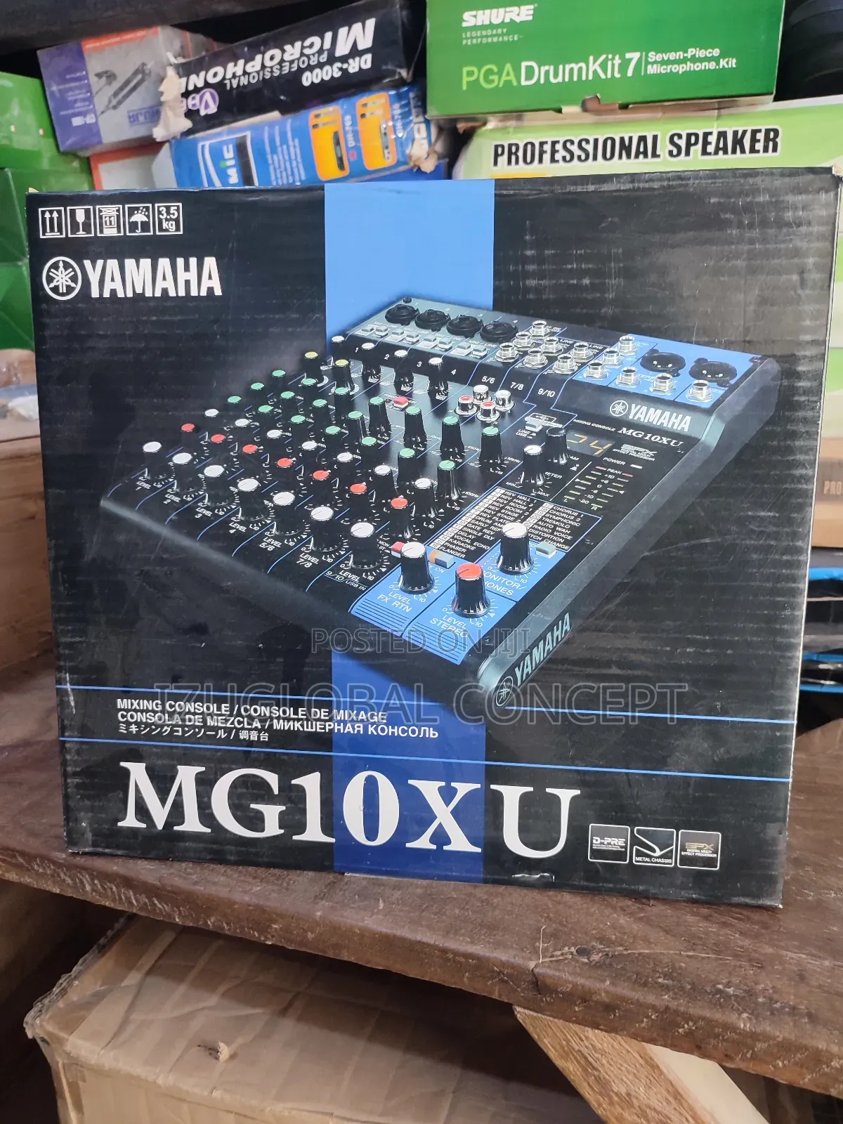 Yamaha Mg10xu 10-channel Analog Mixer,