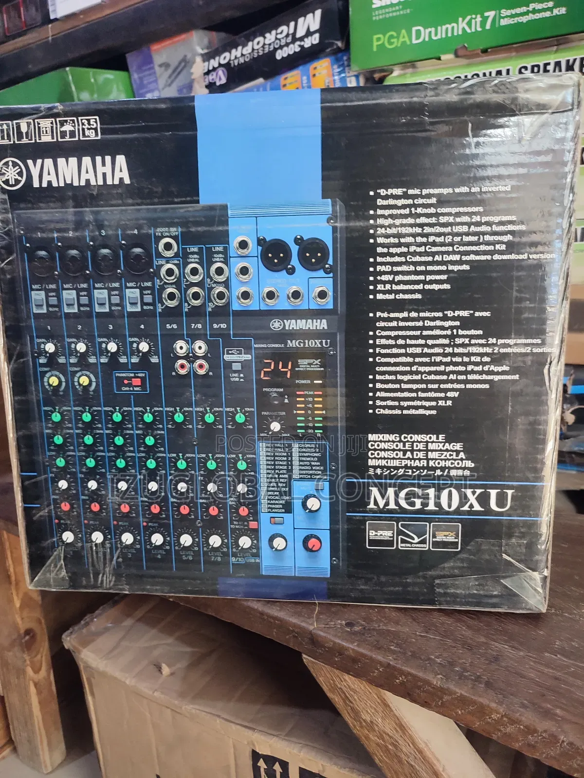 Yamaha Mg10xu 10-channel Analog Mixer,