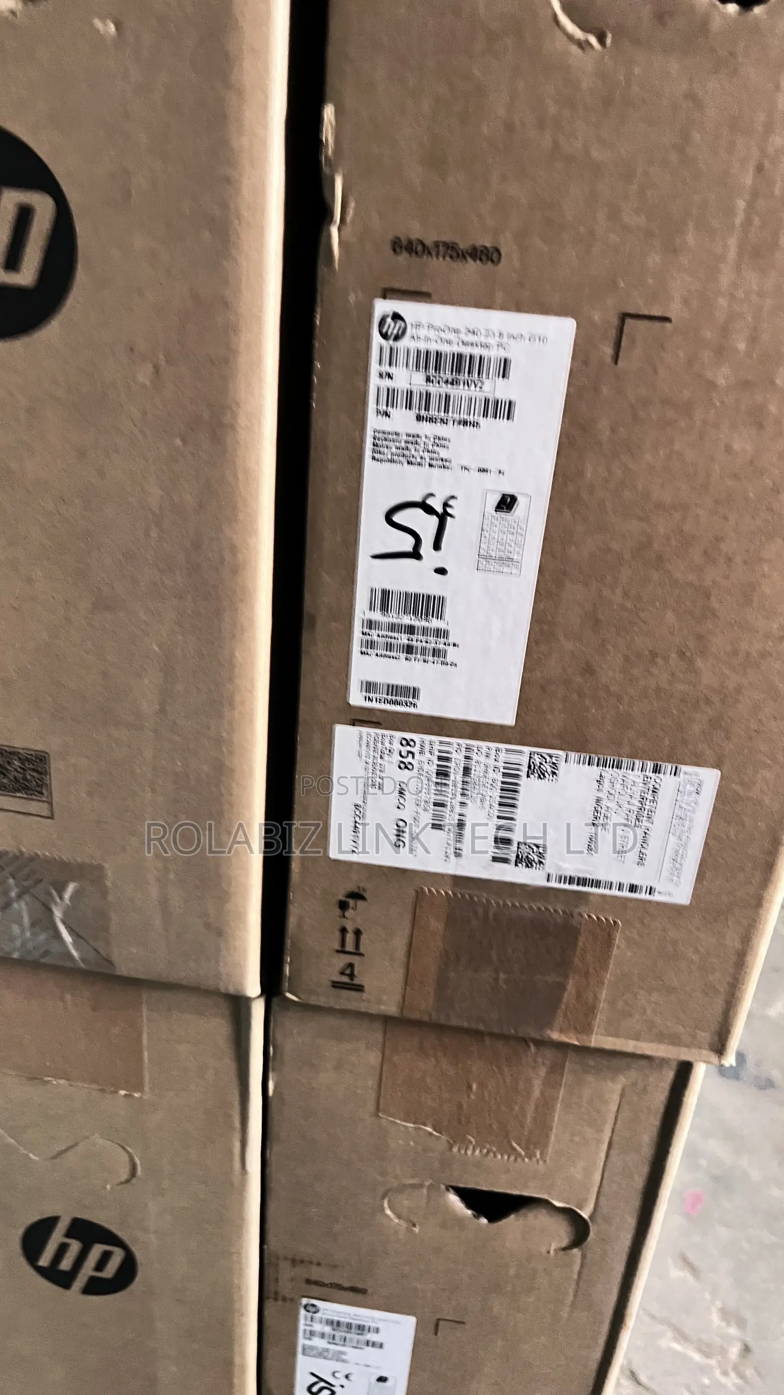 New HP ProOne 240 G10 All-in-One 8GB Intel Core I5 SSD 512GB