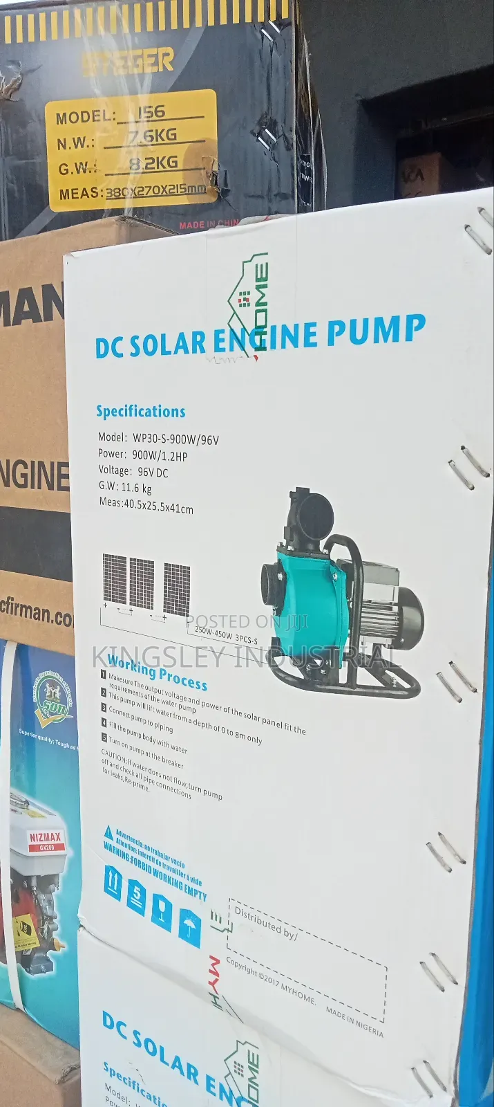 Solar Surface Water Pump 1.2hp 900w ''3''