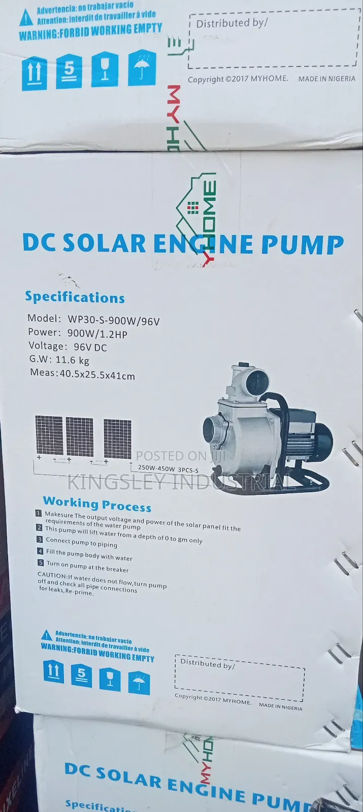 Solar Surface Water Pump 1.2hp 900w ''3''