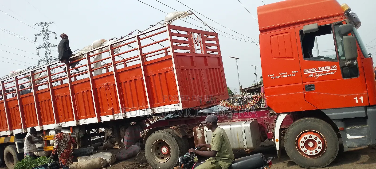 30 and 45tons Truck to Kano, Kaduna, Abuja, Zaria, Sokoto