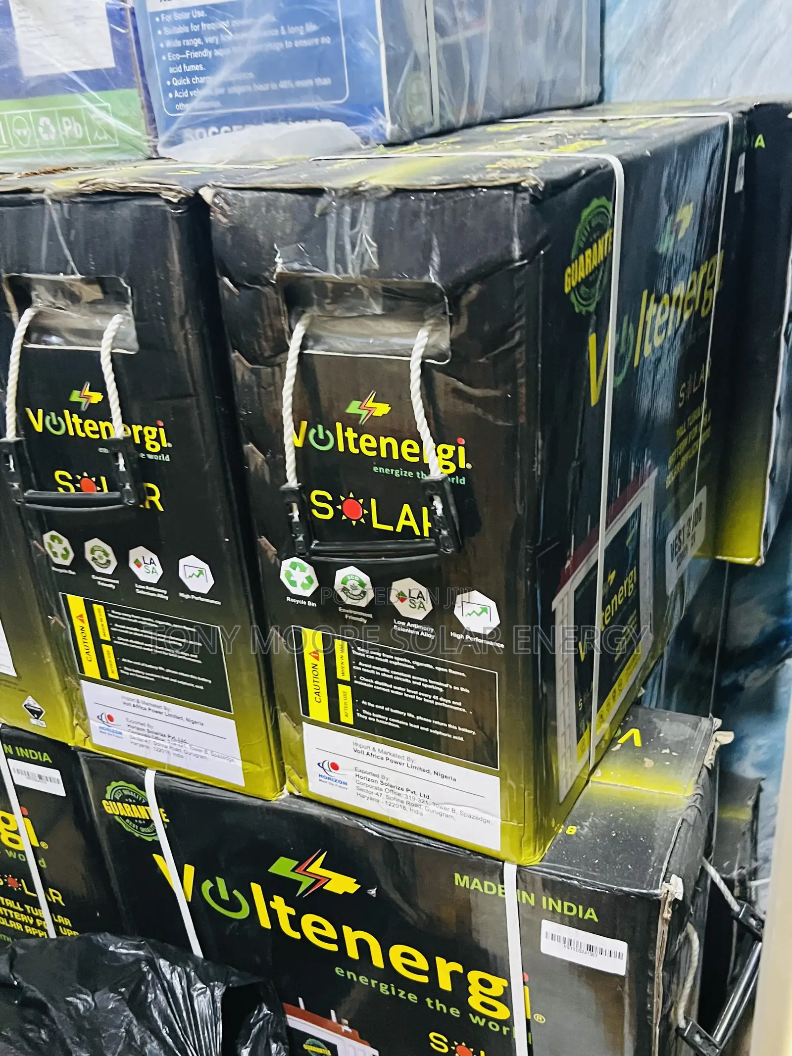 220ah 12v Volt Energi Tubular Battery