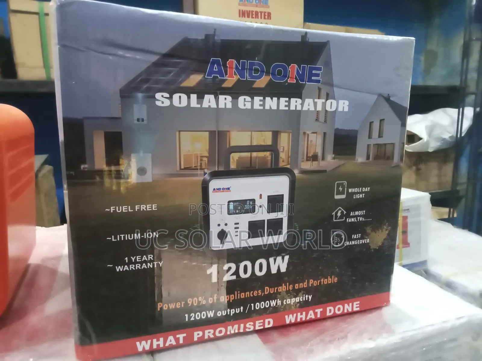 Andone 1200w Solar Generator