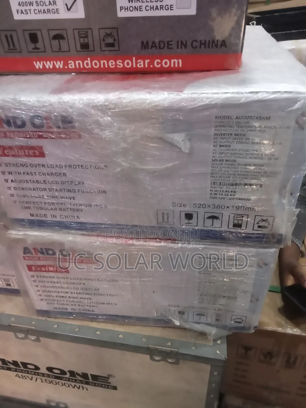Andone 2kva 48v Hybrid Solar Inverter