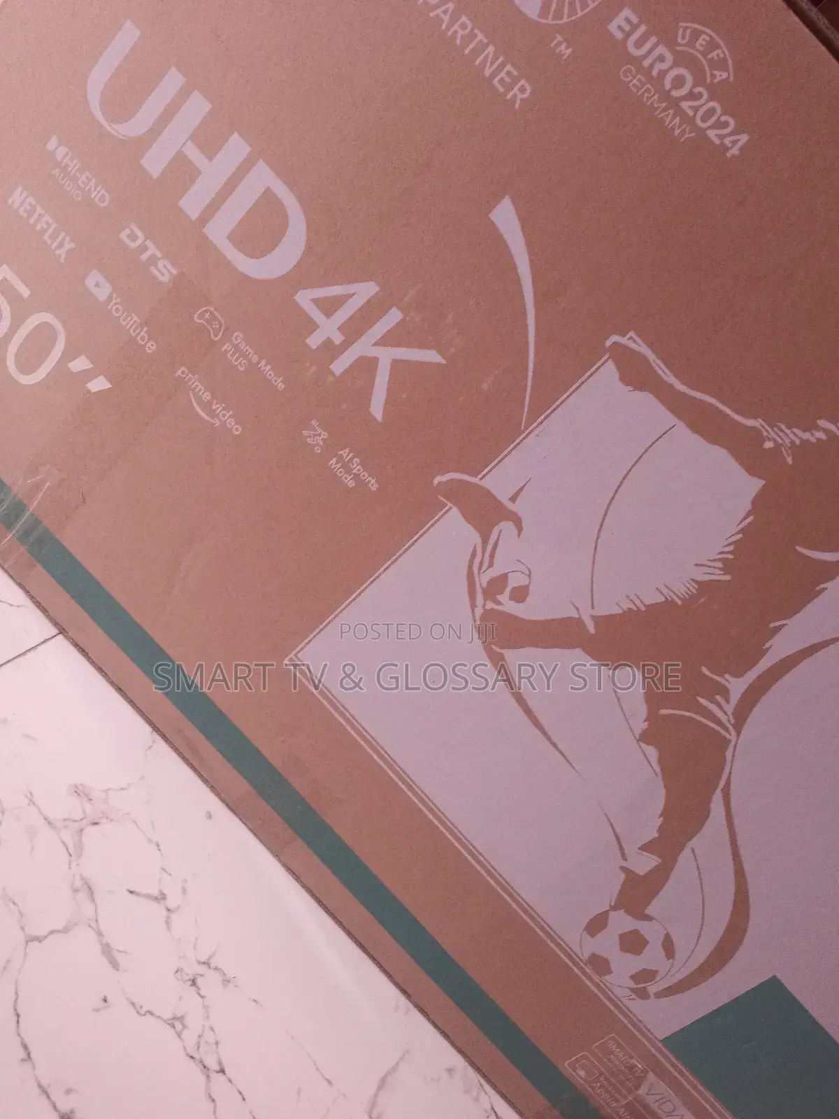 50inches Hisense With Building Show Casing Apps