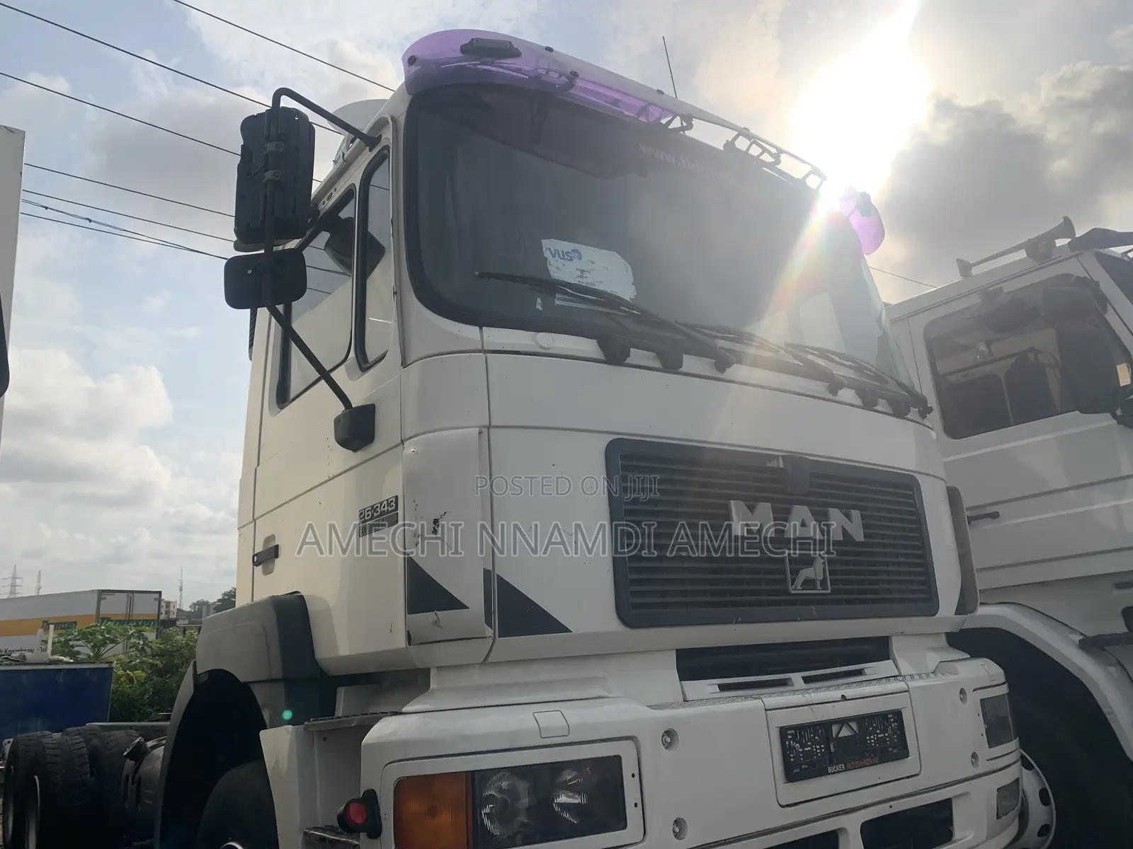 Man Diesel Chassis, 10tyres White