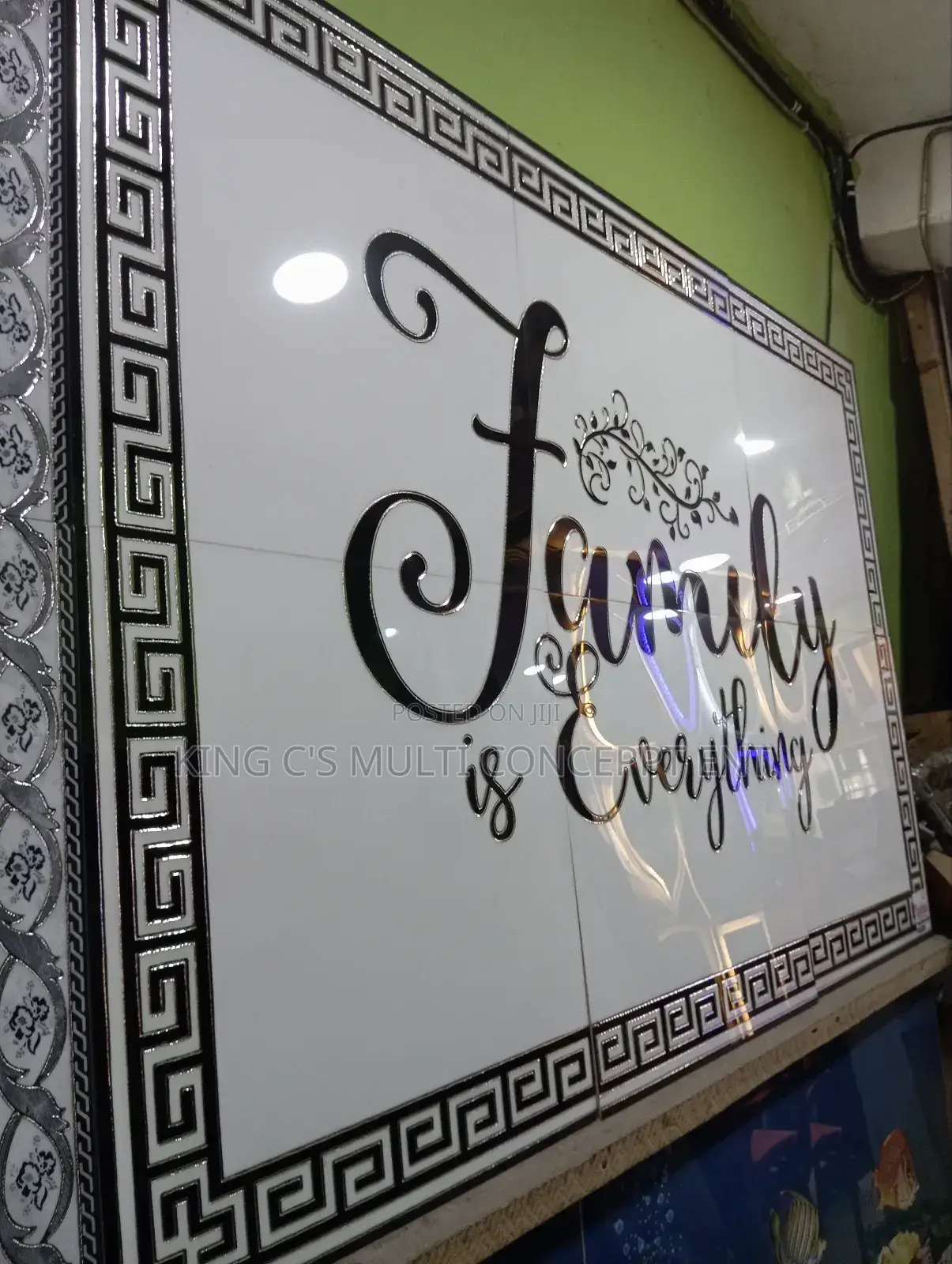 120 X180 White Decor Tiles