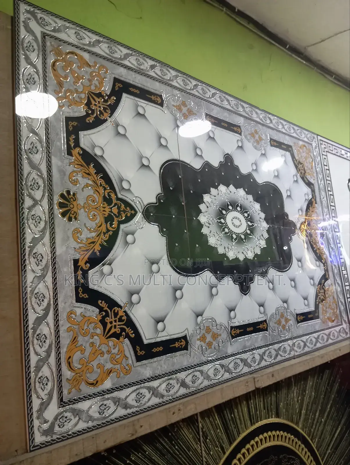120 X 180 Parlour Decorative Floor Tiles
