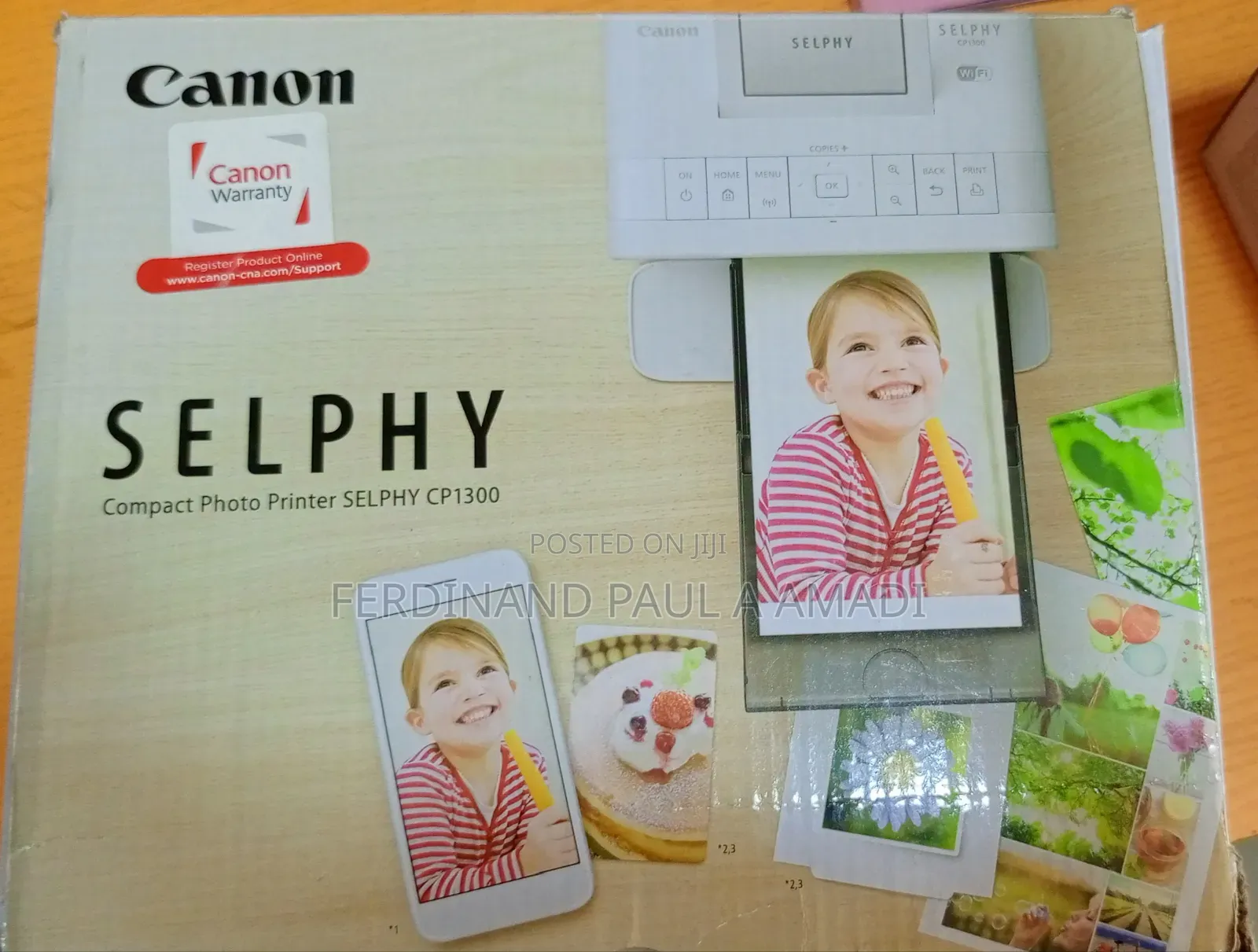 Canon Passport and Photo Wireless Printer Cp1300