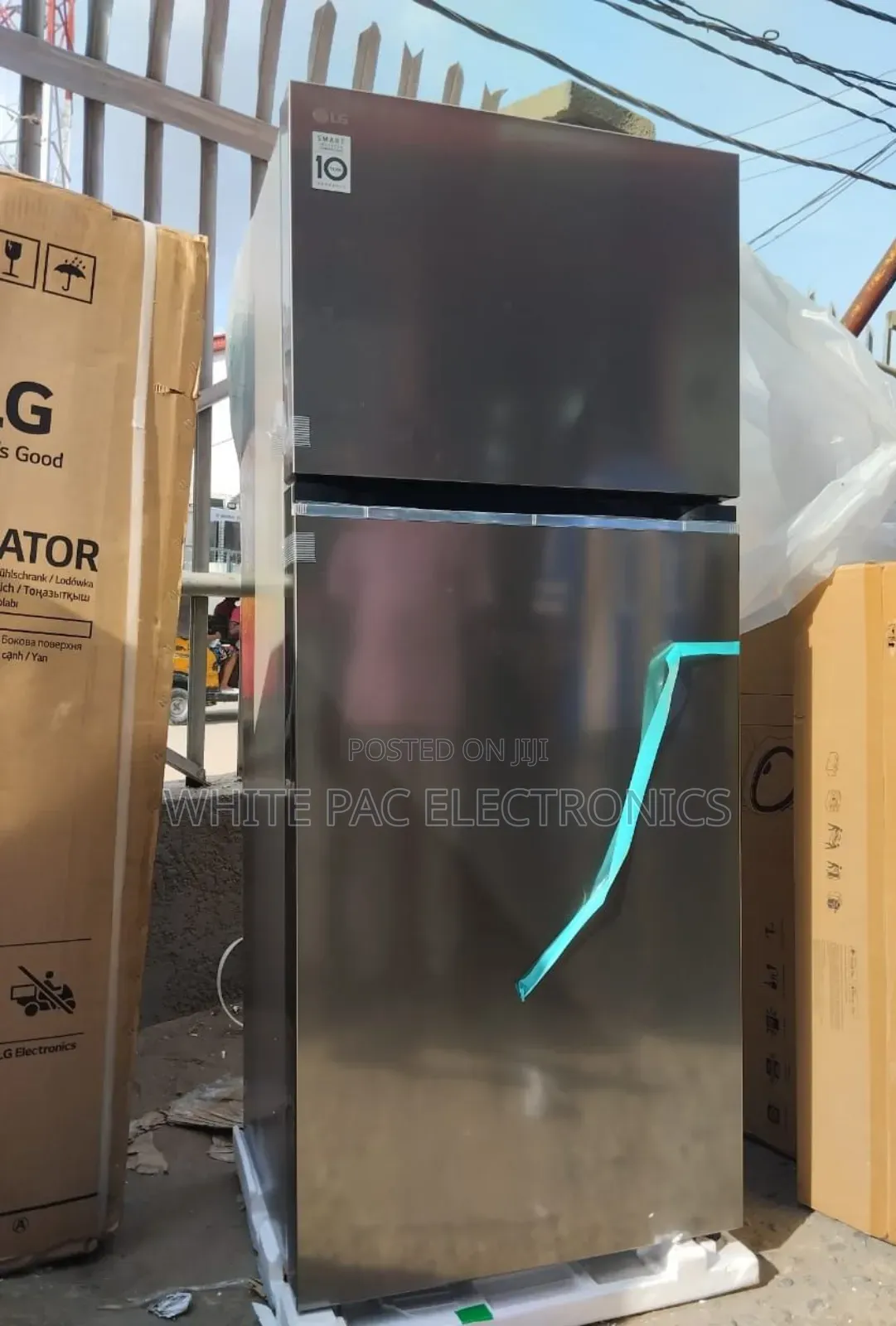 Lg Fridge 470 L Inverter Freezer/ Fridge Fast Cooling>10yrs