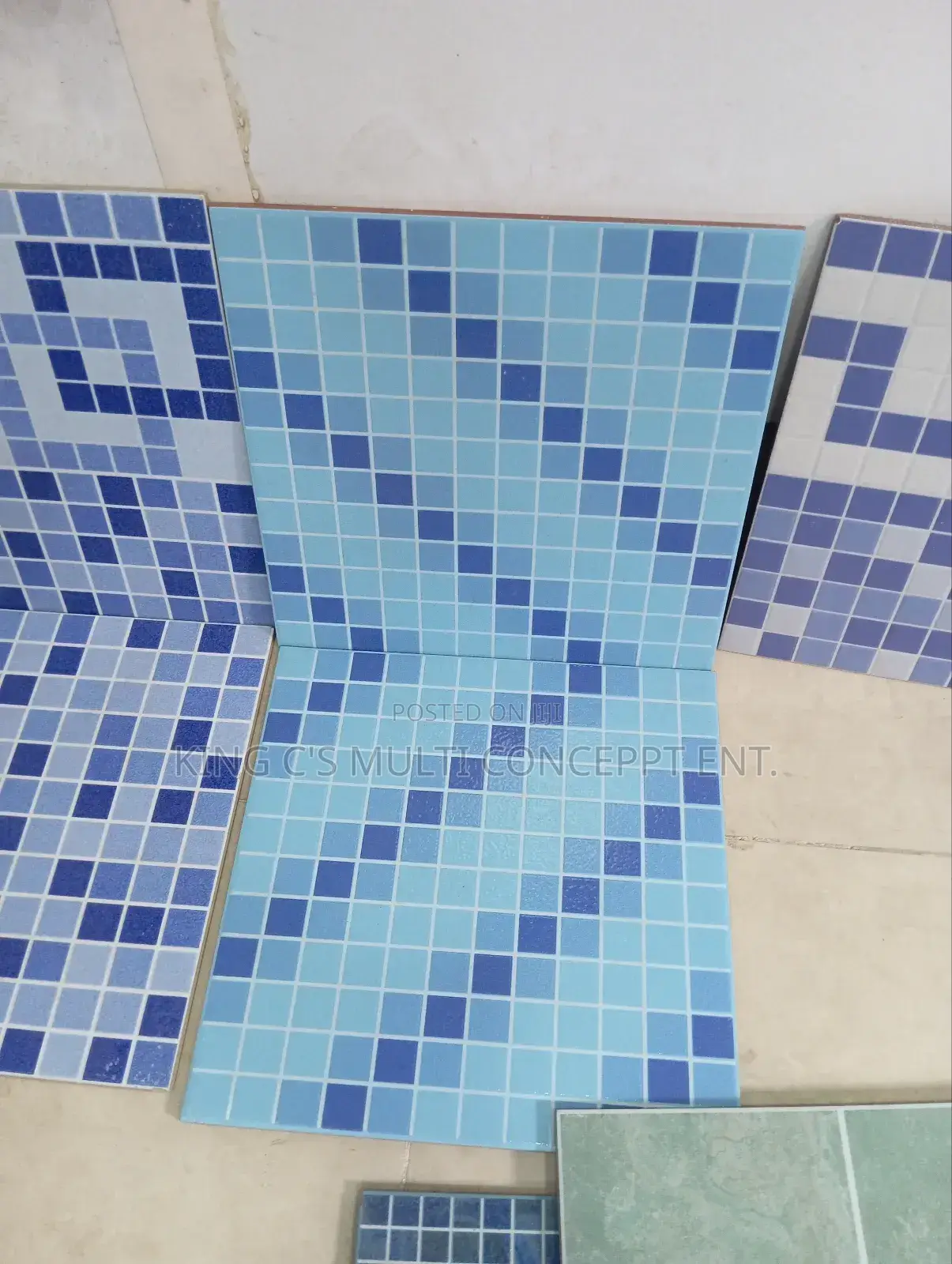 33 X 33 Spanish Swimming Pool Tiles