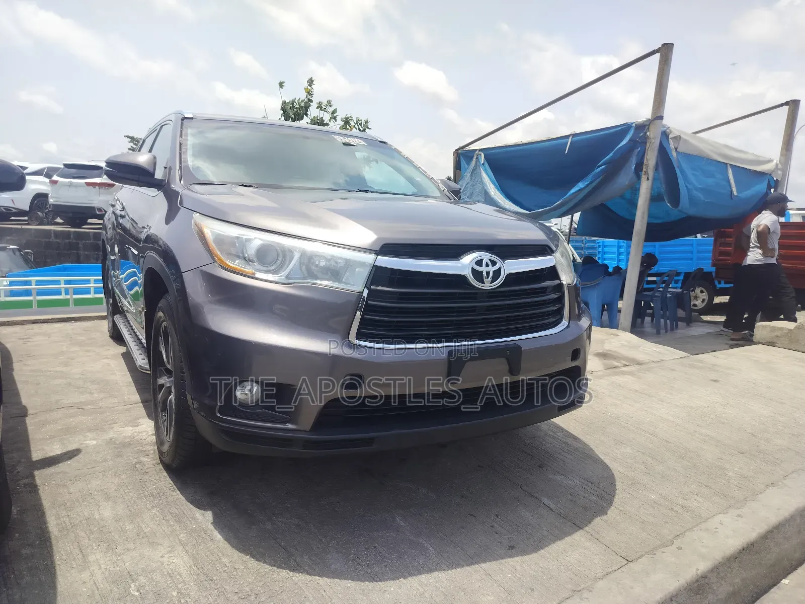 Toyota Highlander 2015 Gray