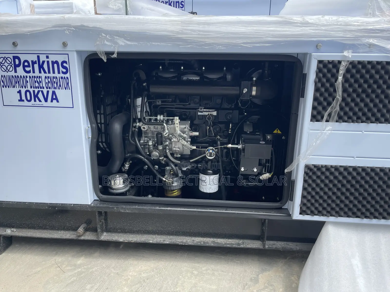 Brilliant England Perkins Soundproof Diesel Generator 10kva