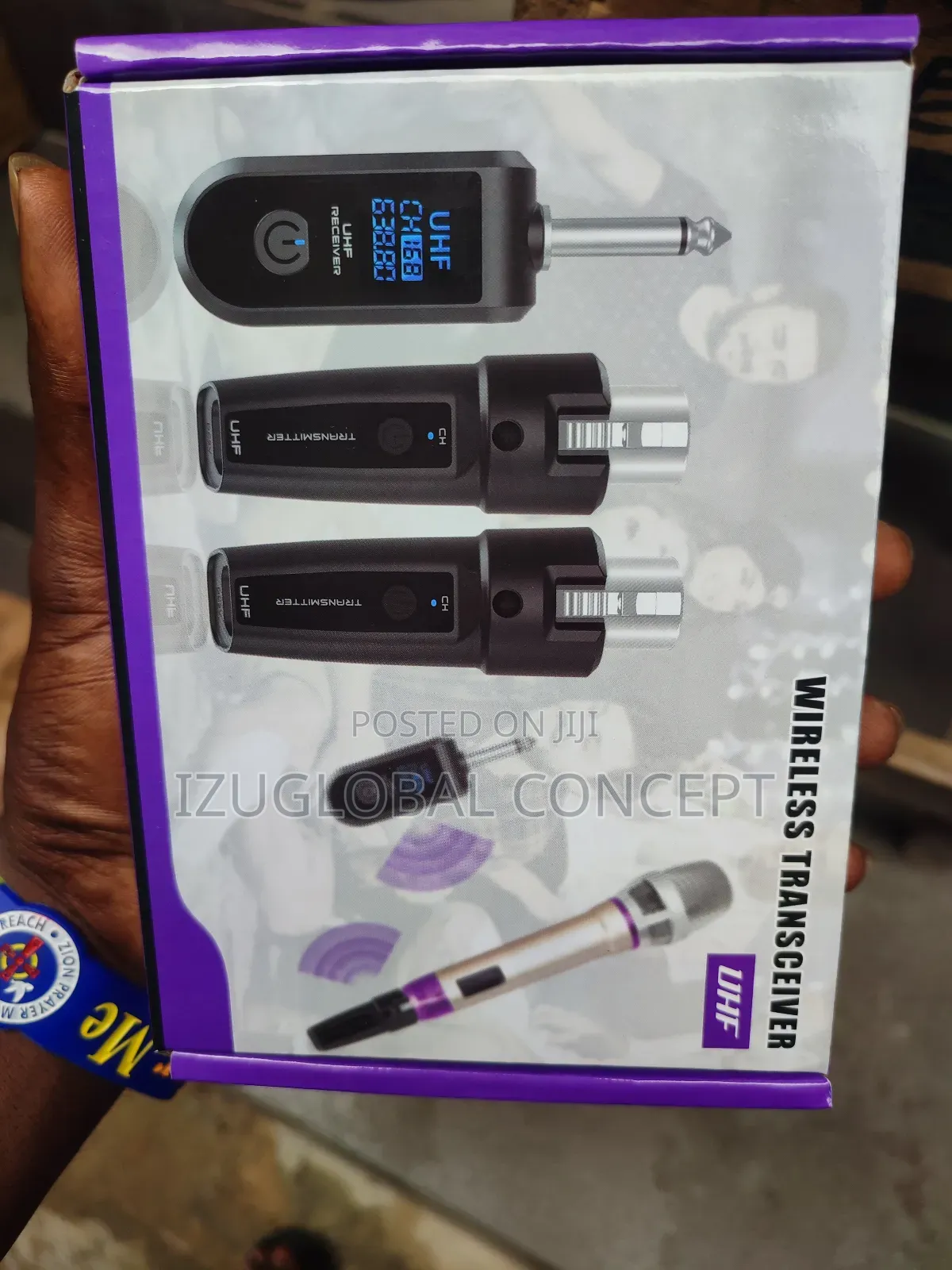 Wireless Microphone Transmitter Receiver 2.4ghz, Xlr Mic