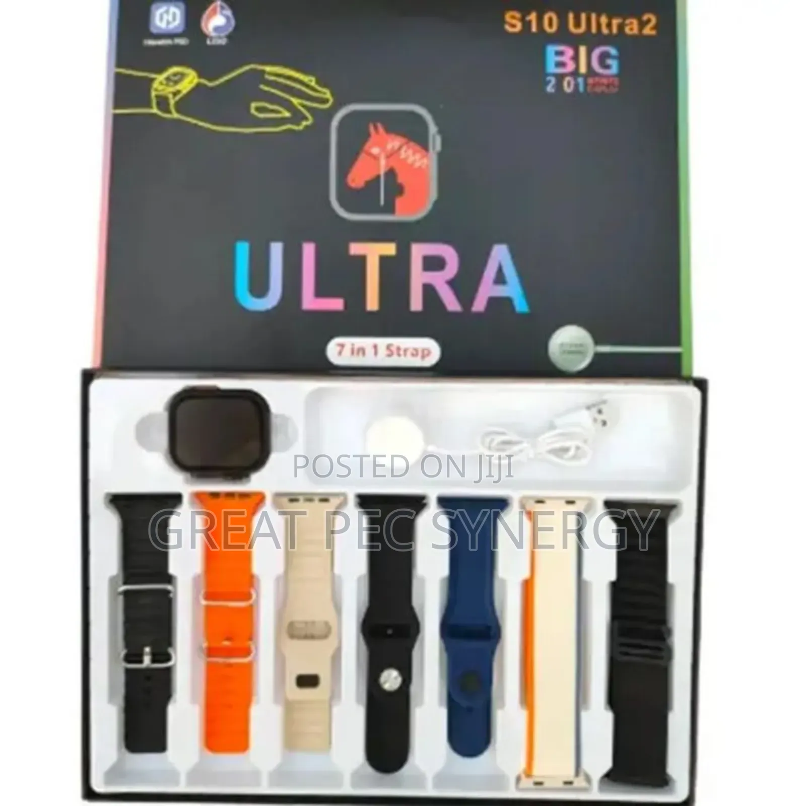 Smart Watch -Ultra 2(s100-7 In1 49mm)