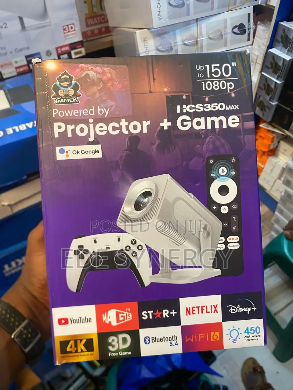  Smart Gaming Projector + Netflix