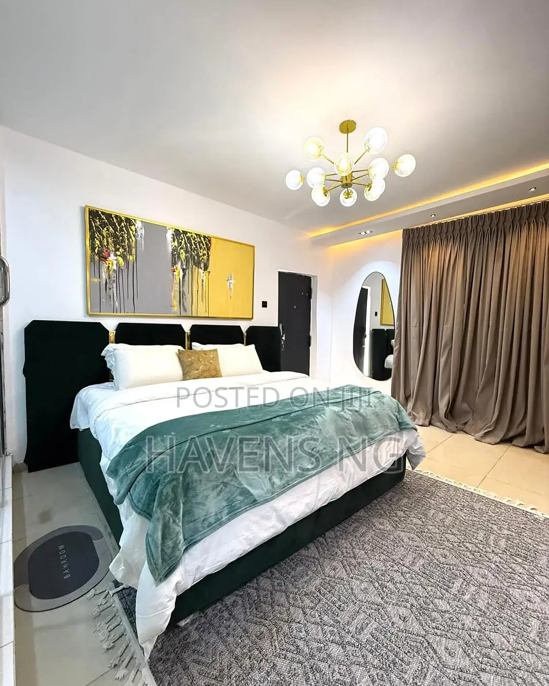 Spacious Studio Apartment Available for Shortlet