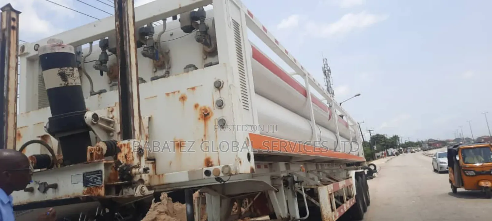 CNG Truck 40tons 8tubs