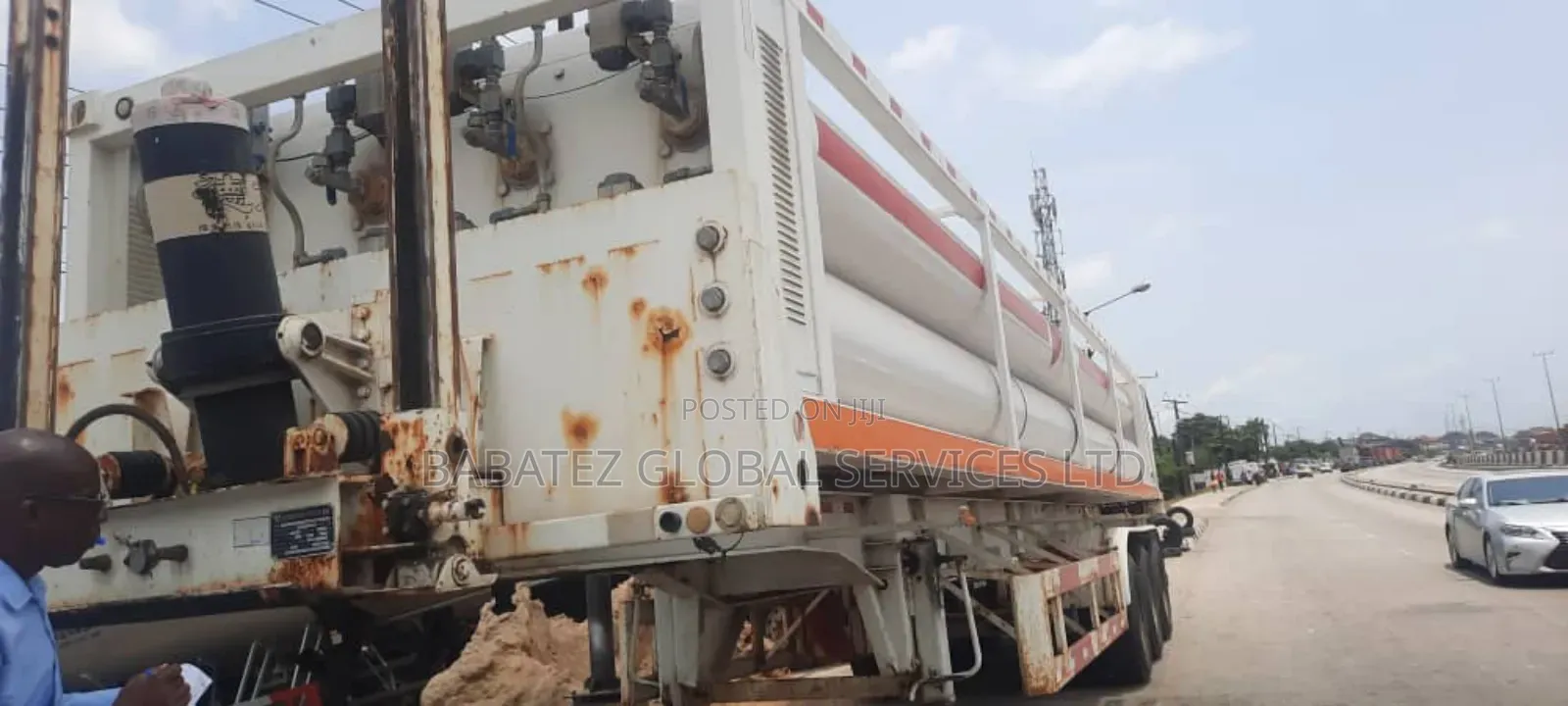 CNG Truck 40tons 8tubs