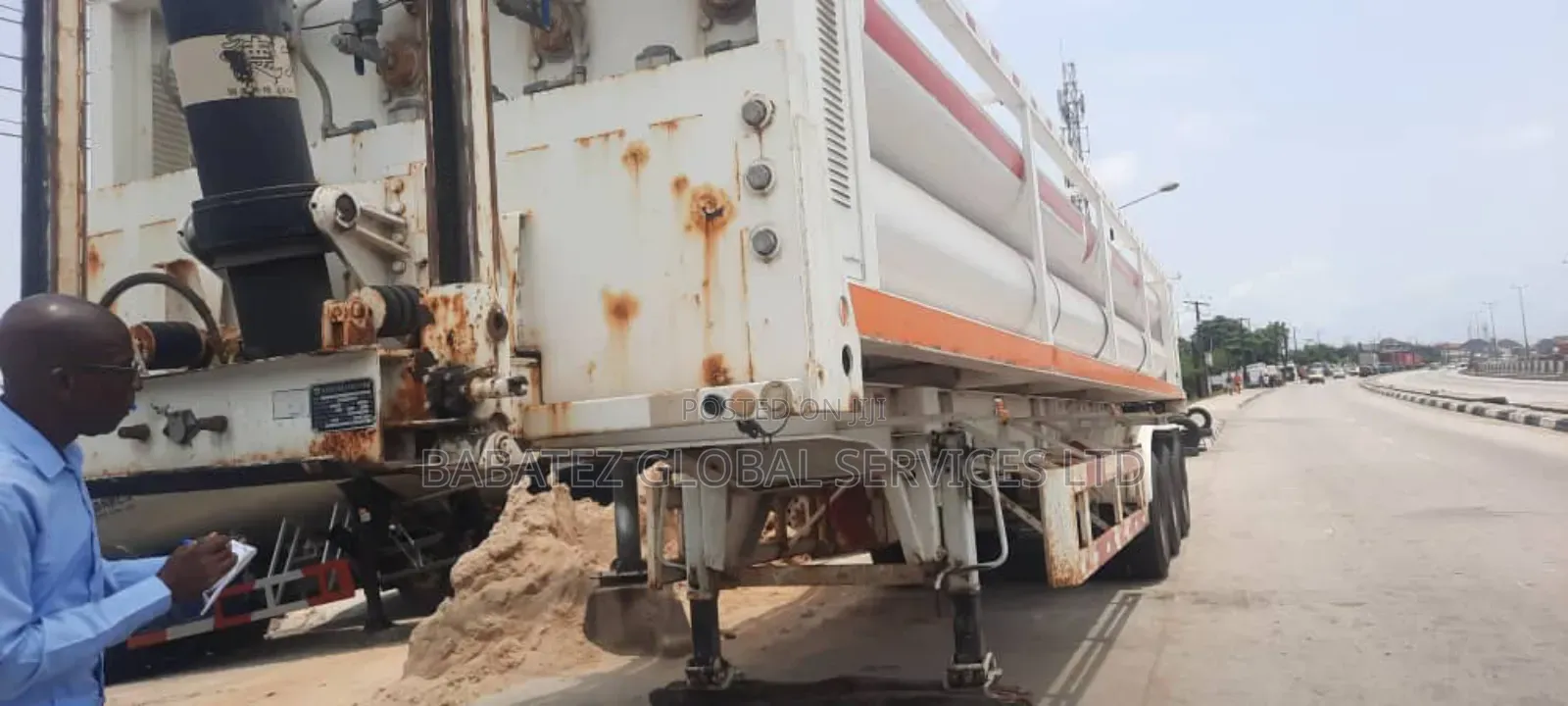 CNG Truck 40tons 8tubs