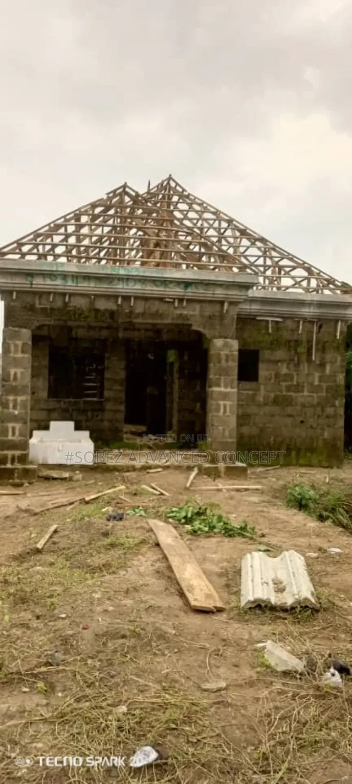Bungalow Building Wood Work In Lagos